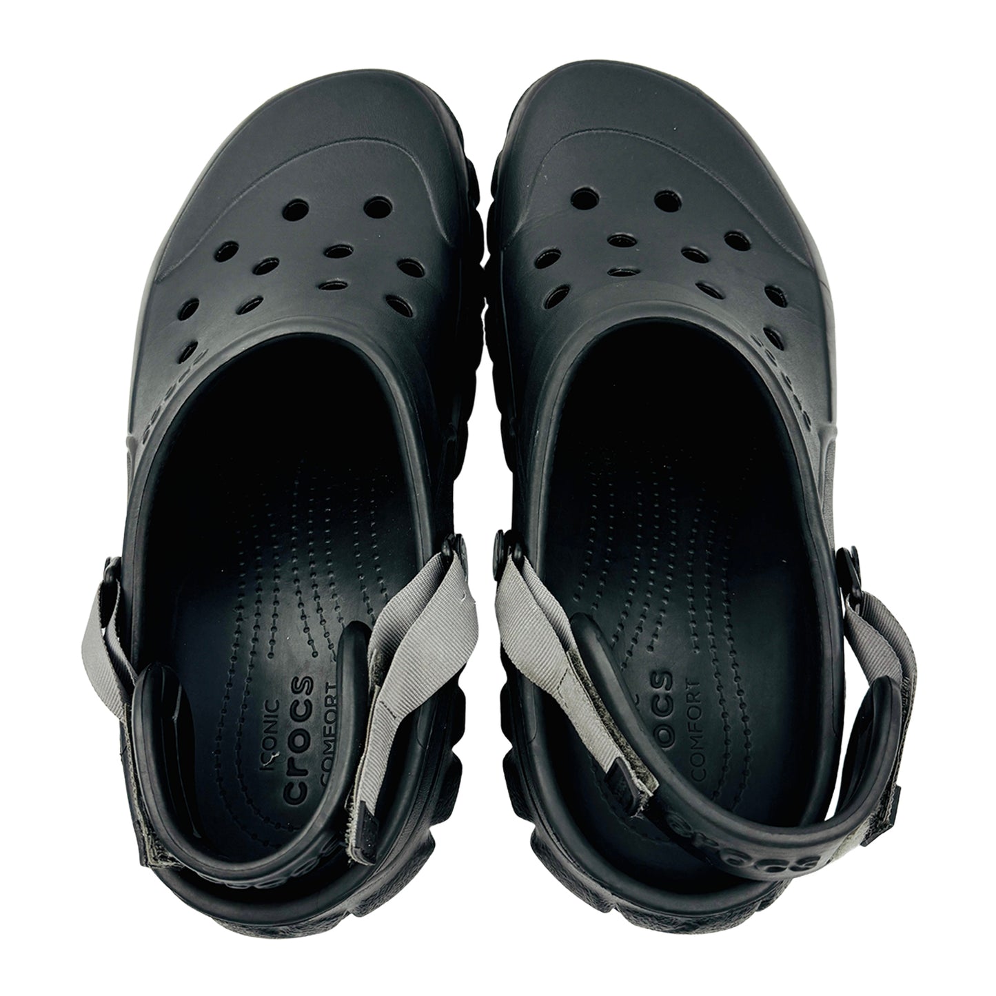 Crocs Offroad Sport Foam Black Clogs (Size 43/43.5)