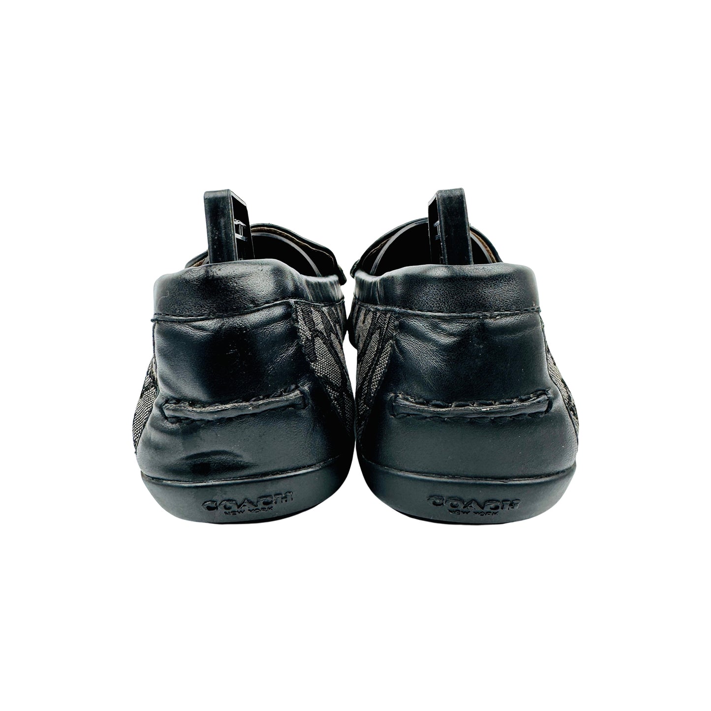 Coach Women's Odette Black Loafers (Size 37)