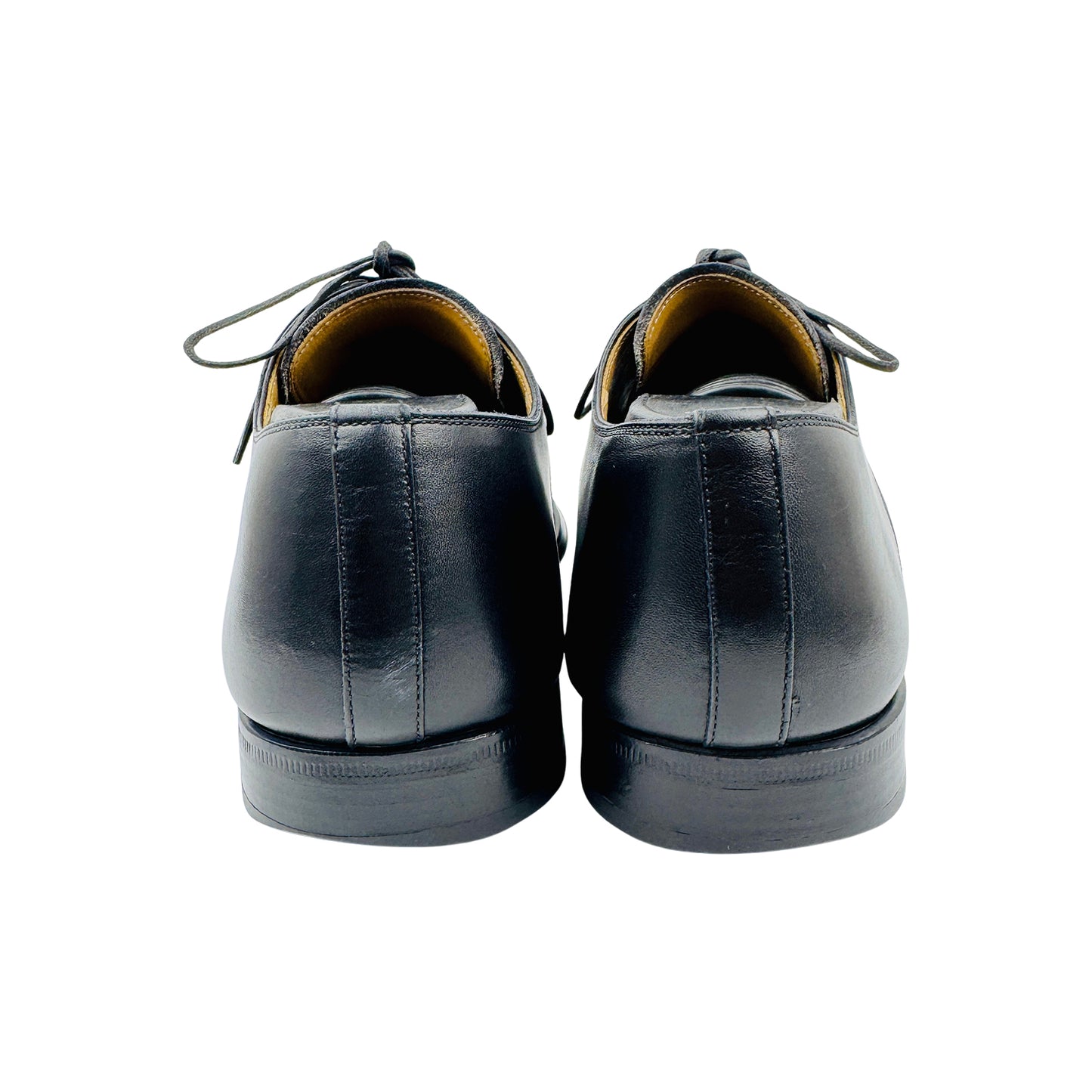 Magnanni Men's Pardo Black Derby Shoes (Size 41) - 13723