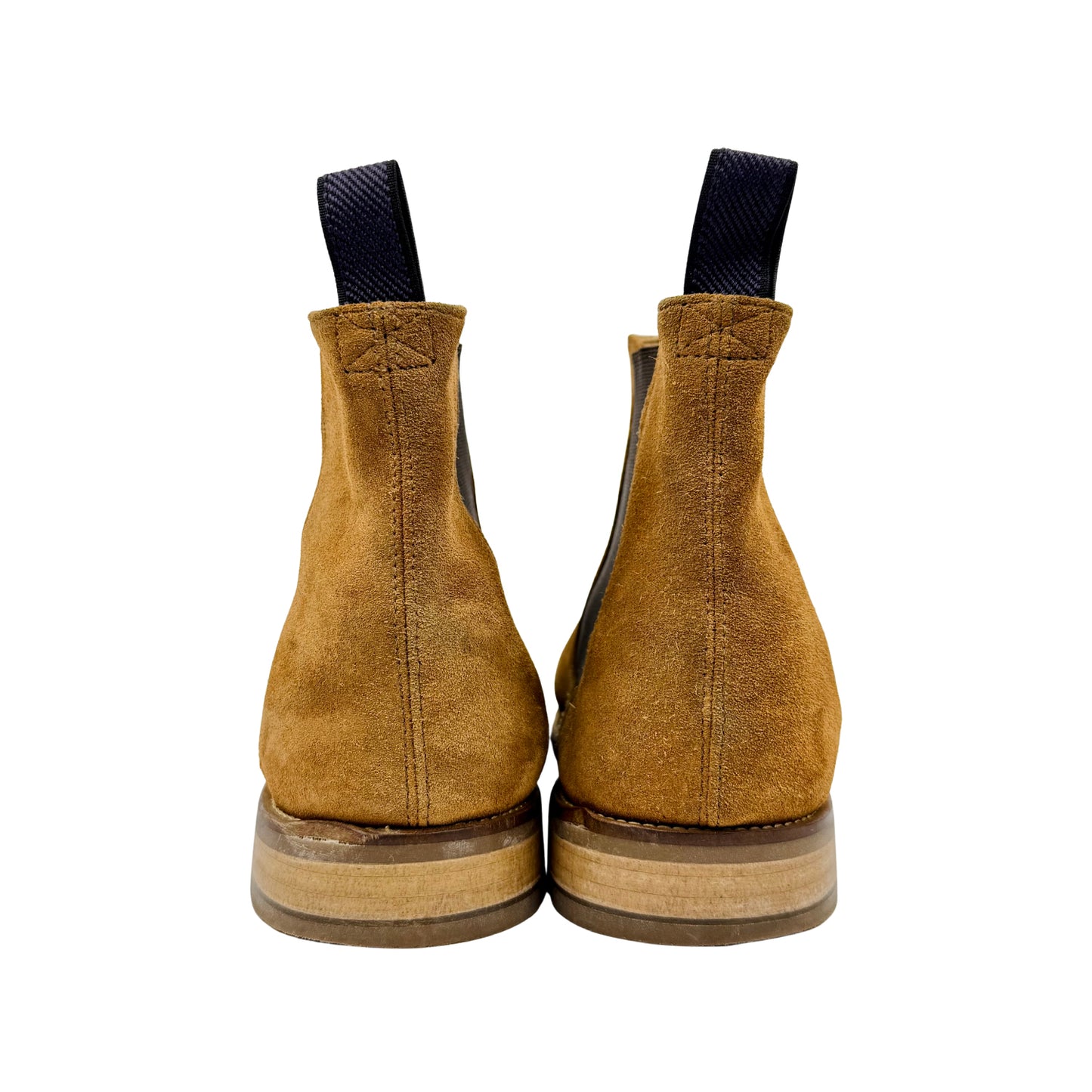 Marks & Spencer Brown Genuine Suede Chelsea Boots (Size 45)