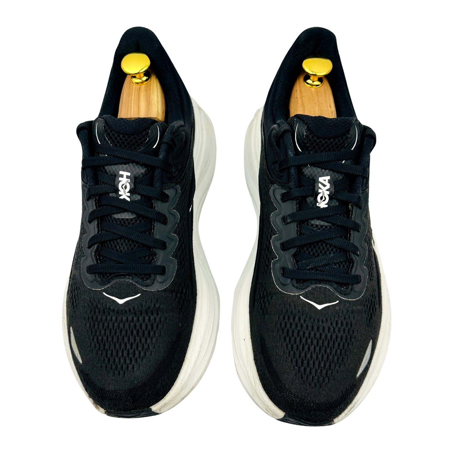 Hoka Bondi 9 Shoes (Size 41.5) - 1162011-BWHT