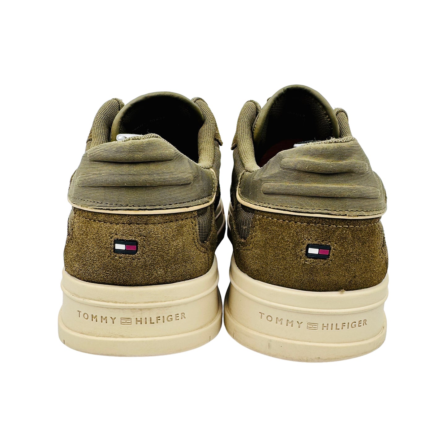 Tommy Hilfiger Supercup Mix 'Khaki' Sneakers (Size 45) - FM0FM04585