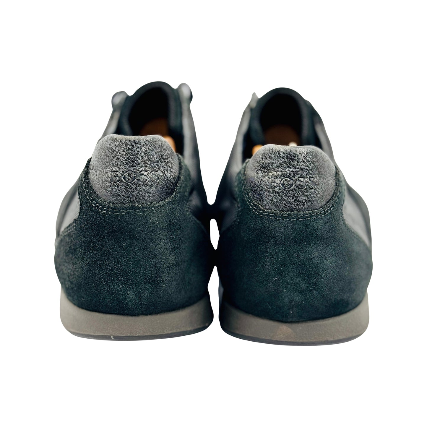 Hugo Boss Men's Stiven Black Sneakers (Size 43) - 50247608