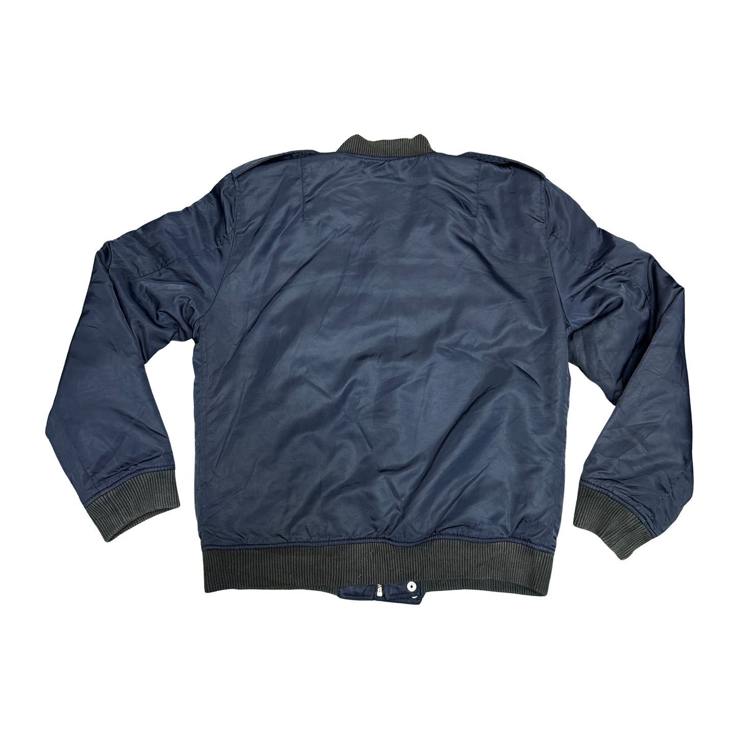 Saint Laurent Men's 'Navy Blue' Bomber Jacket (Size Medium)
