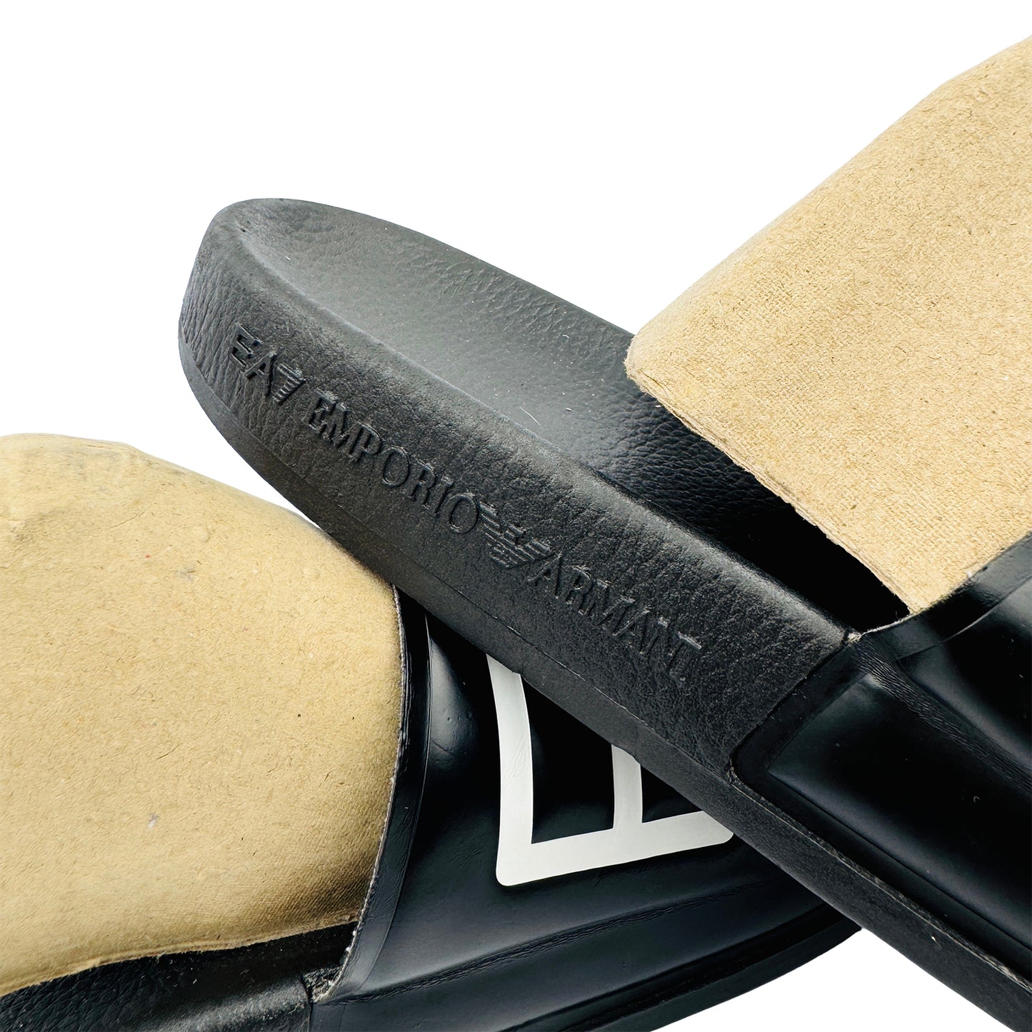 Emporio Armani Men's EA7 Beach Slides (Size 42)