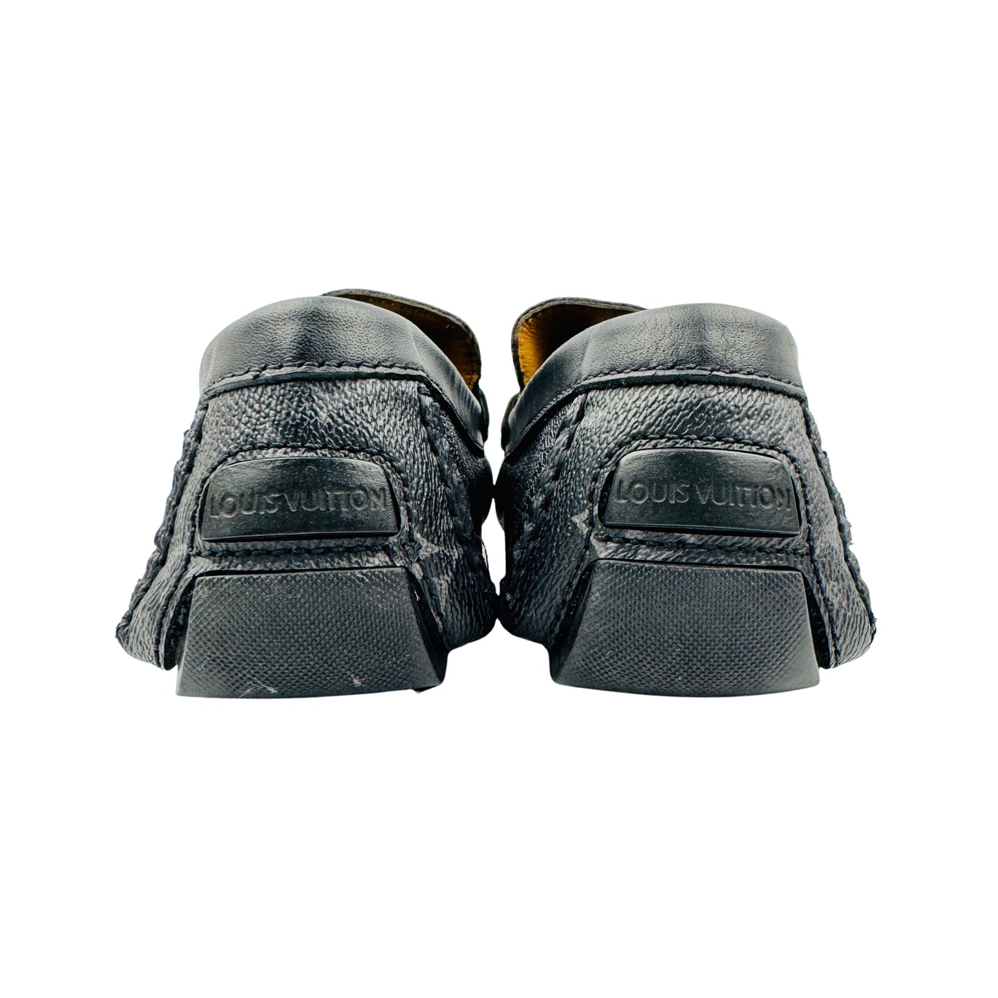 Louis Vuitton S Lock LV Monogram Driving Loafers (Size 40/40.5)