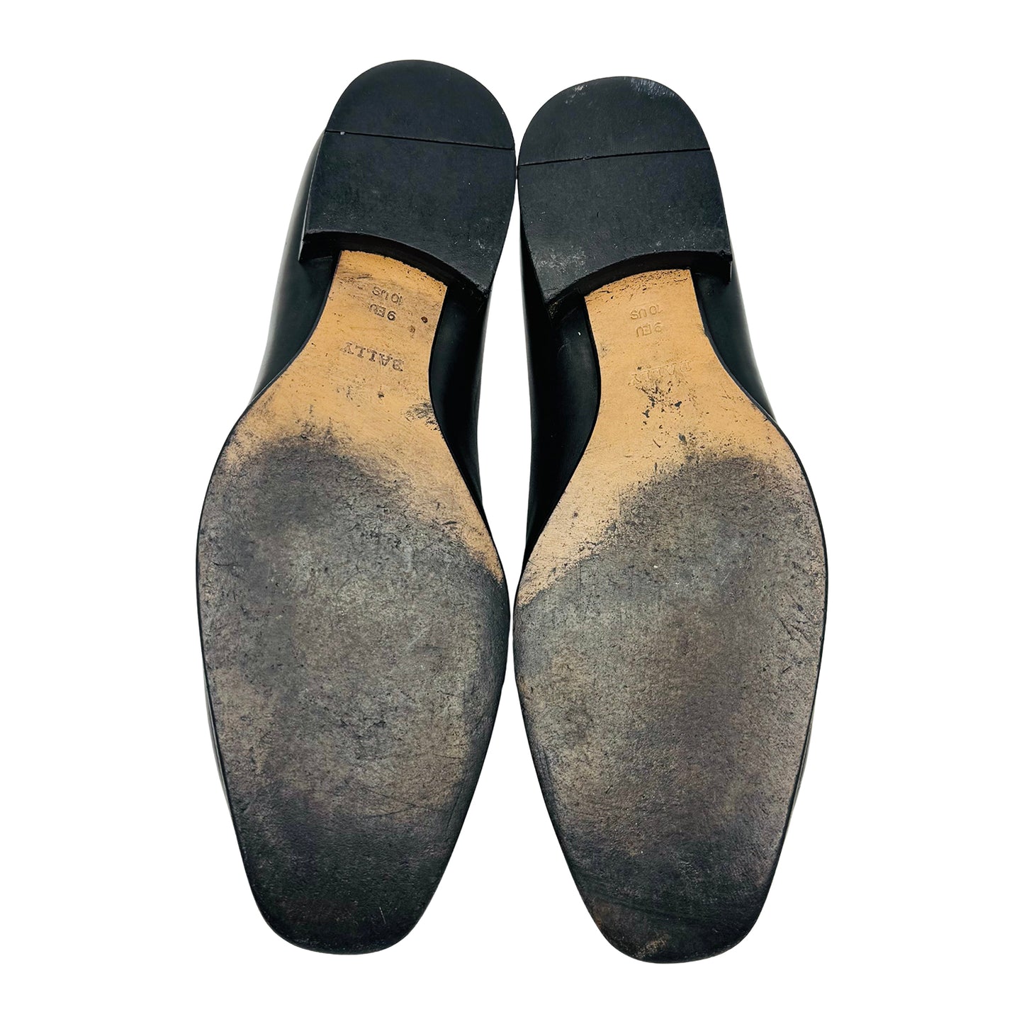 Bally Men's Black Horsebit Loafers (Size 43/43.5)