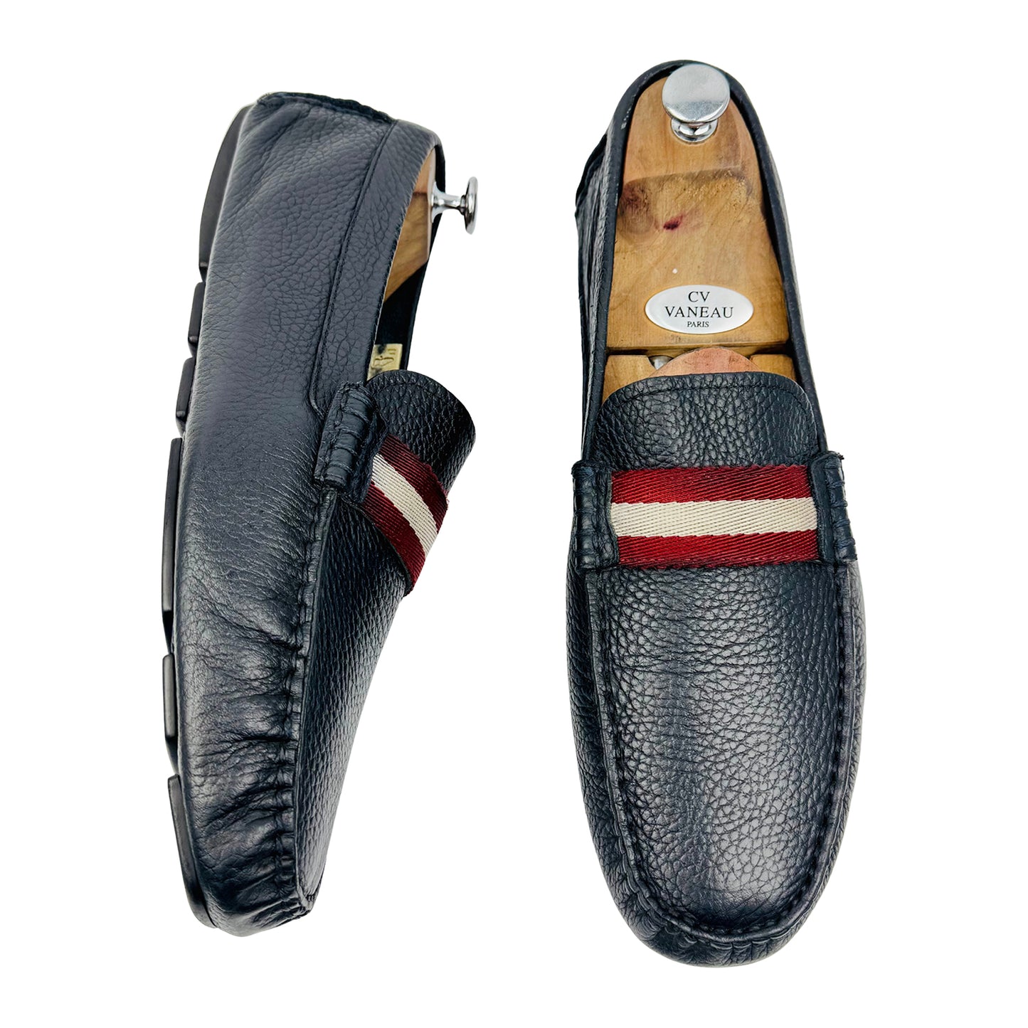 Bally Men's Black Perthy Leather Loafer (Size 44/44.5)