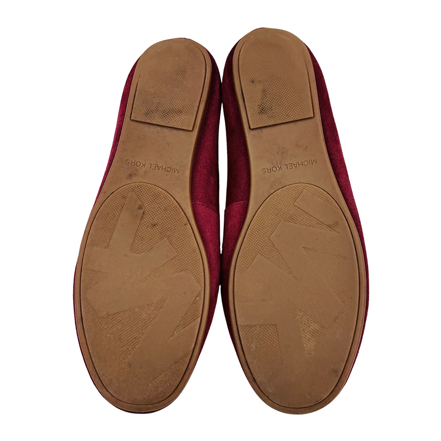 Michael Kors Daisy 'Burgundy' Suede Moccasins (Size 38)
