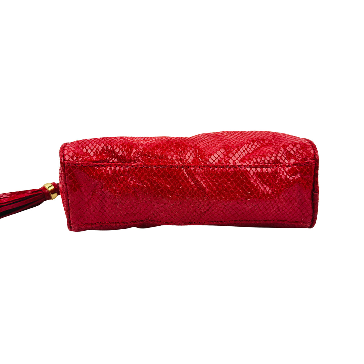 Michael Kors × Estée Lauder Snakeskin-Effect Cosmetic Clutch Bag