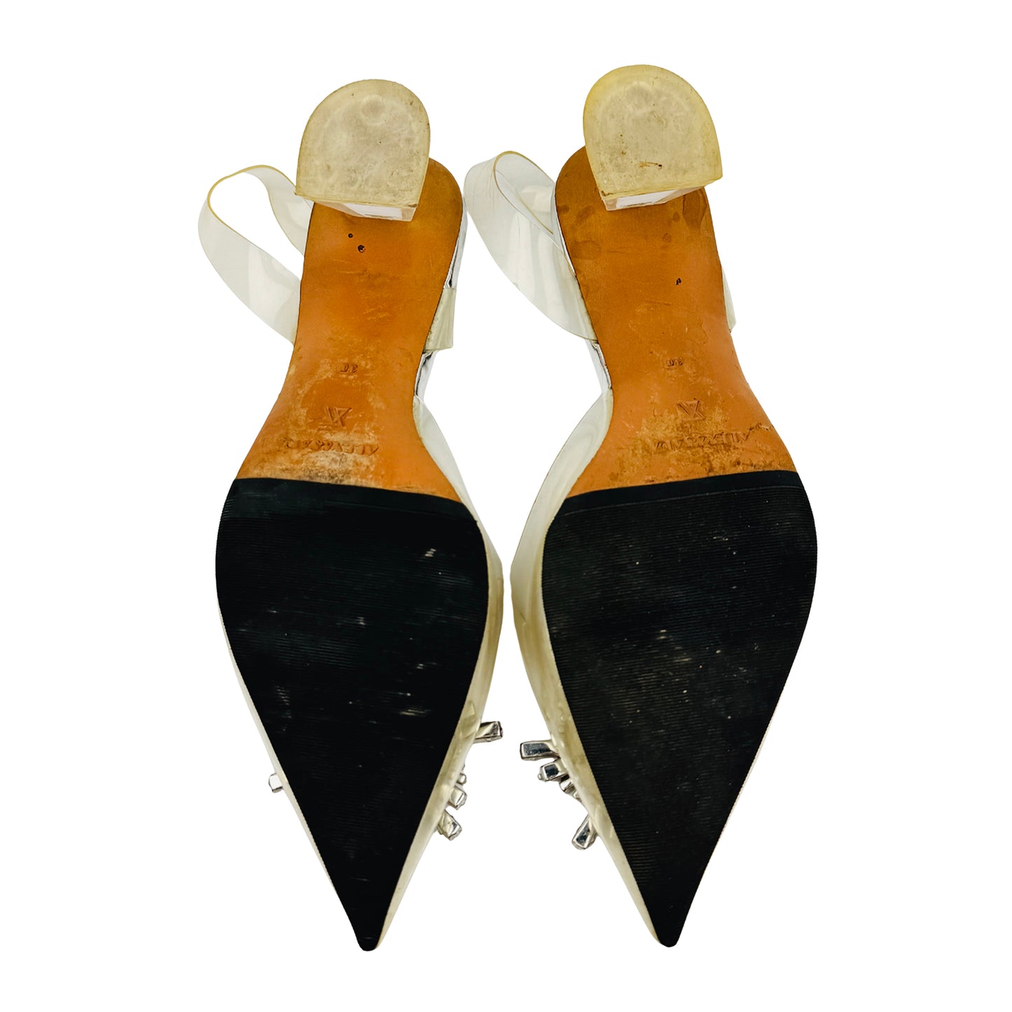 Alex & Sara Transparent Heels (Size 35)
