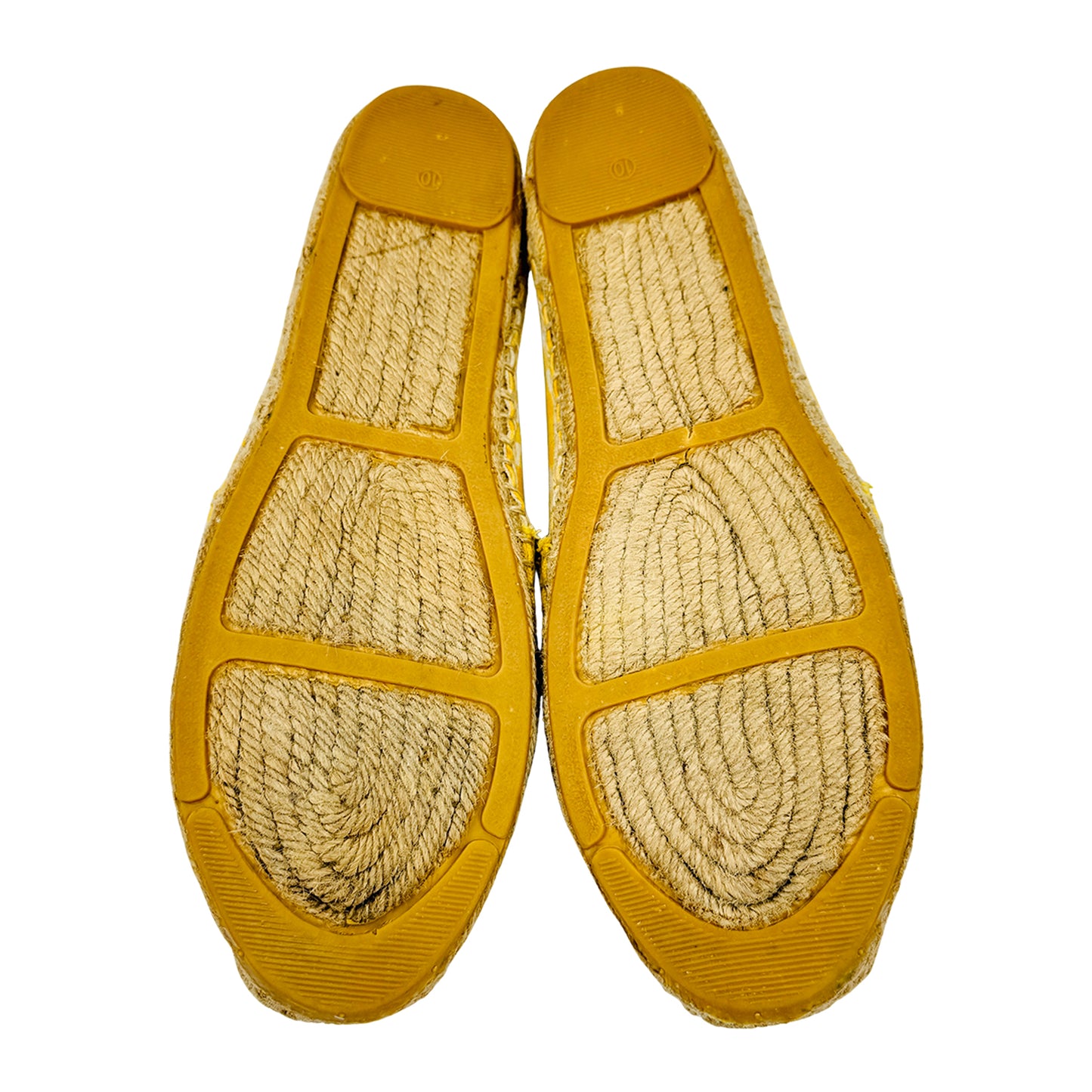 Tory Burch Gingham Espadrille Shoes (Size 40)