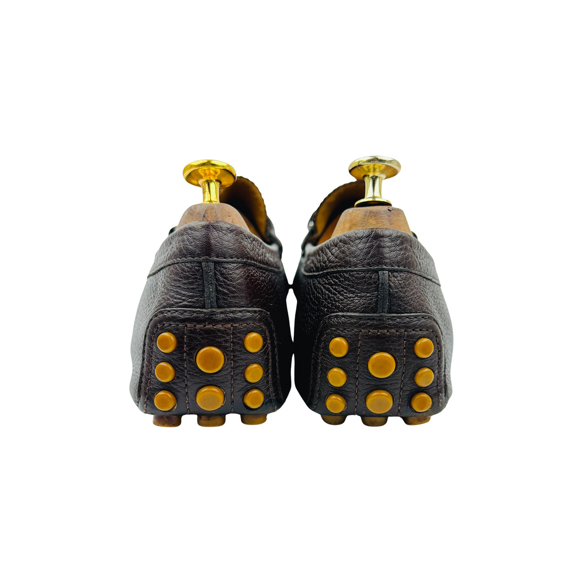 Gucci Damo Horsebit Driver Loafers (Size 45/45.5) - 322741