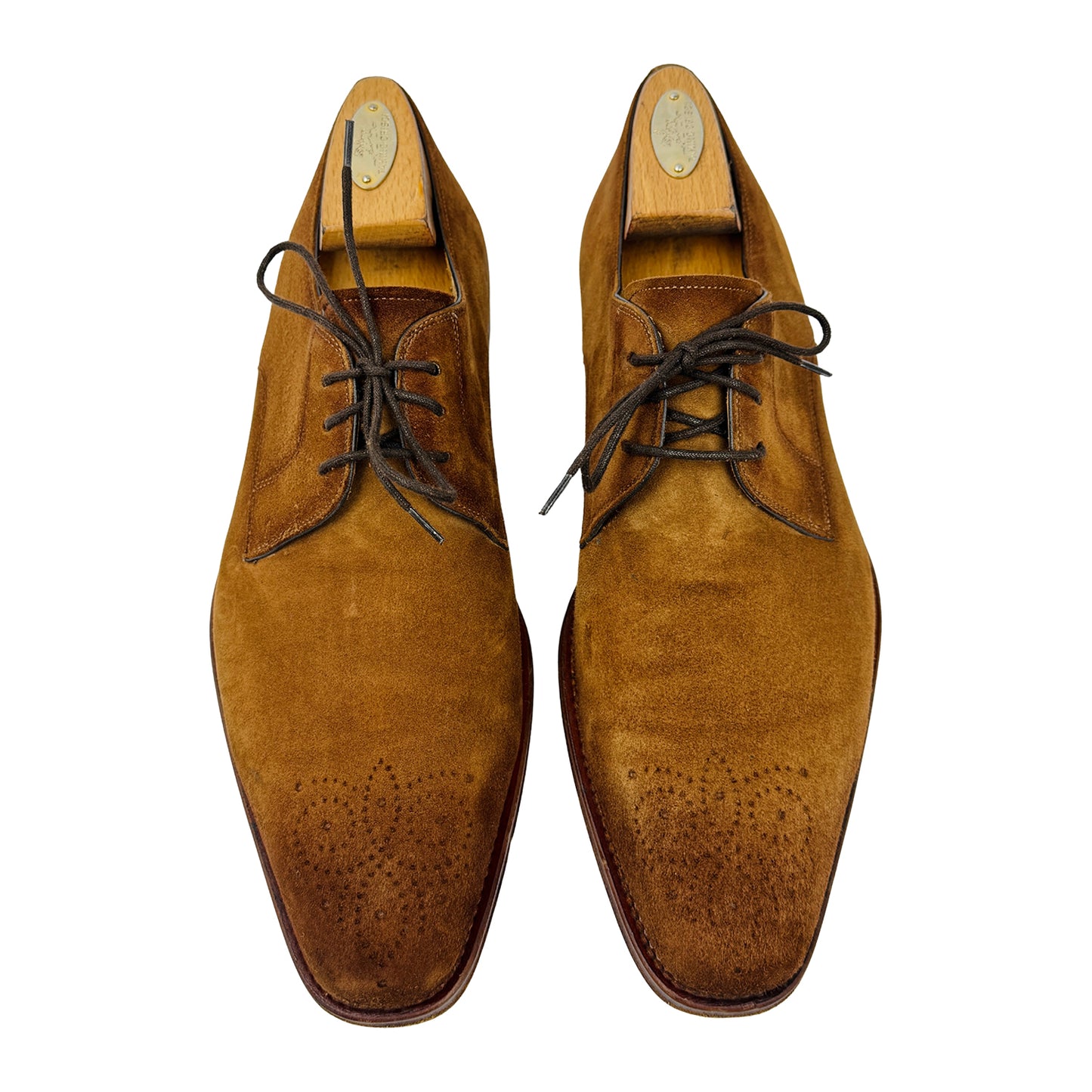 Magnanni Ezekiel Cognac Derby Shoes (Size 42)