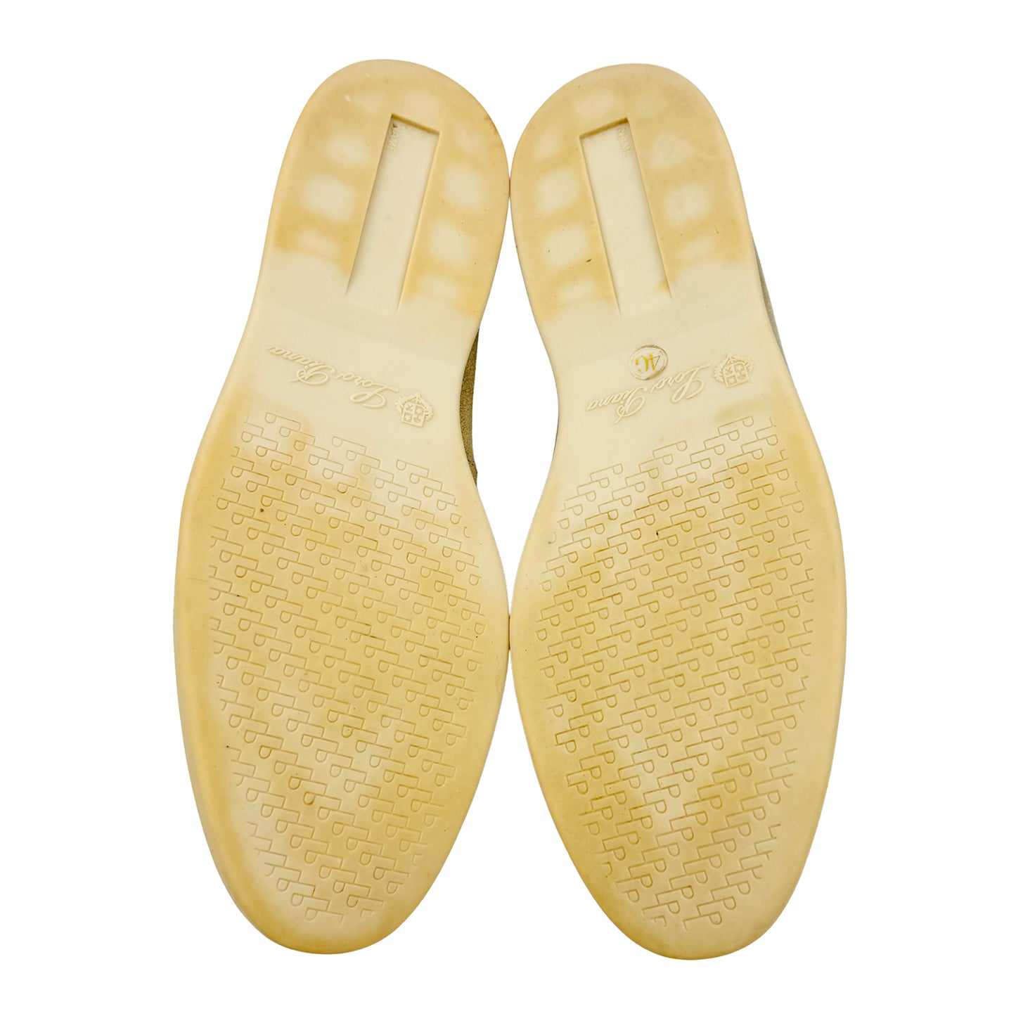 Loro Piana Summer Walk Beige Loafers (Size 40/40.5) - H 18068