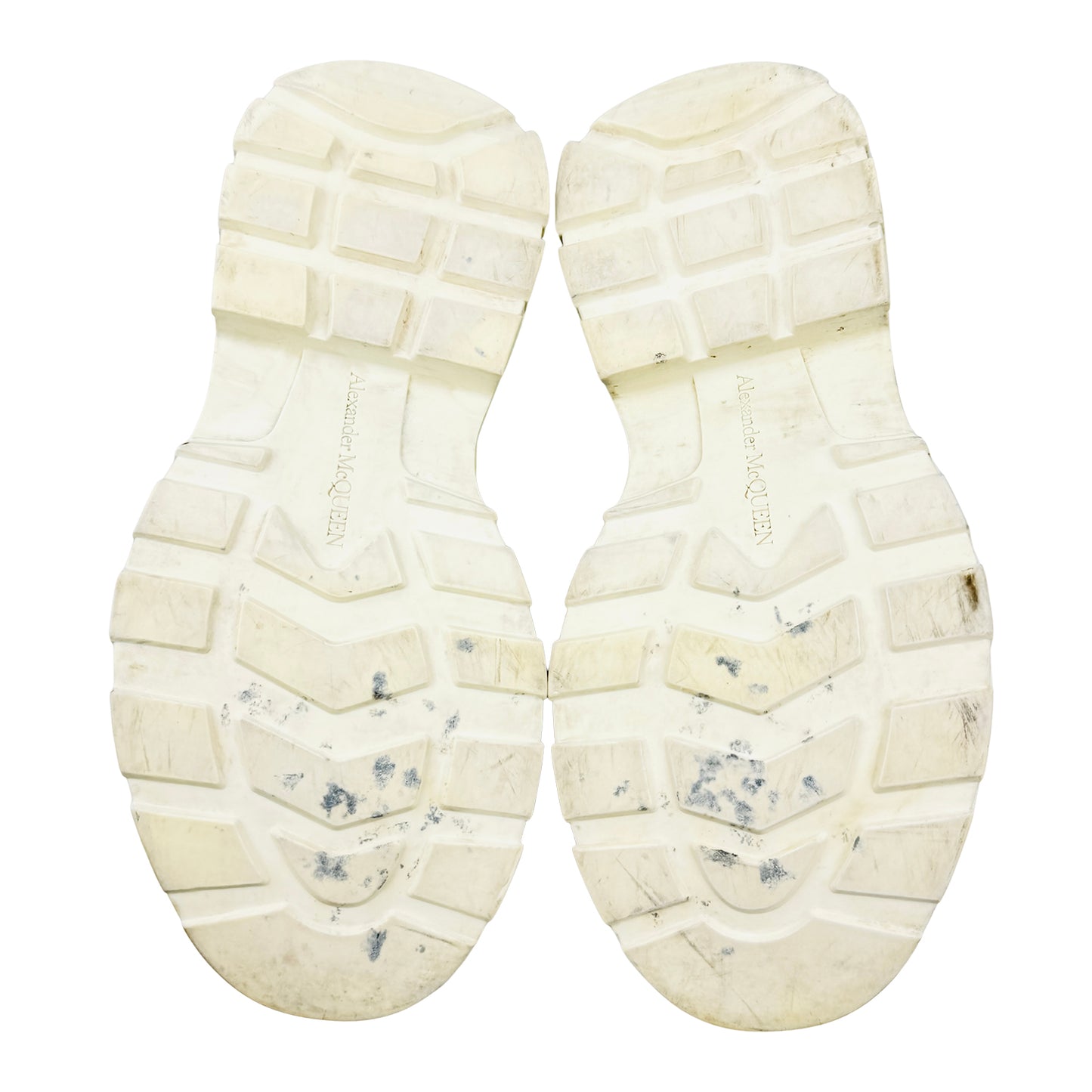 Alexander McQueen Tread Slick White Shoes (Size 42.5)