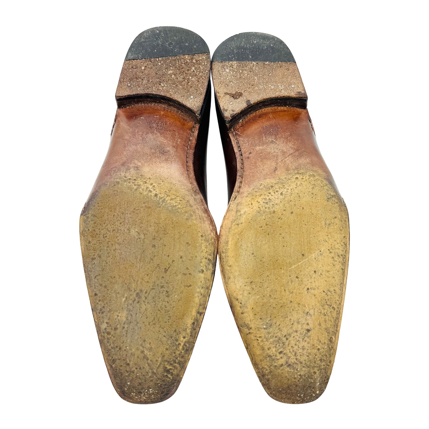 Magnanni Men's Brown Leather Loafers (Size 41/41.5)