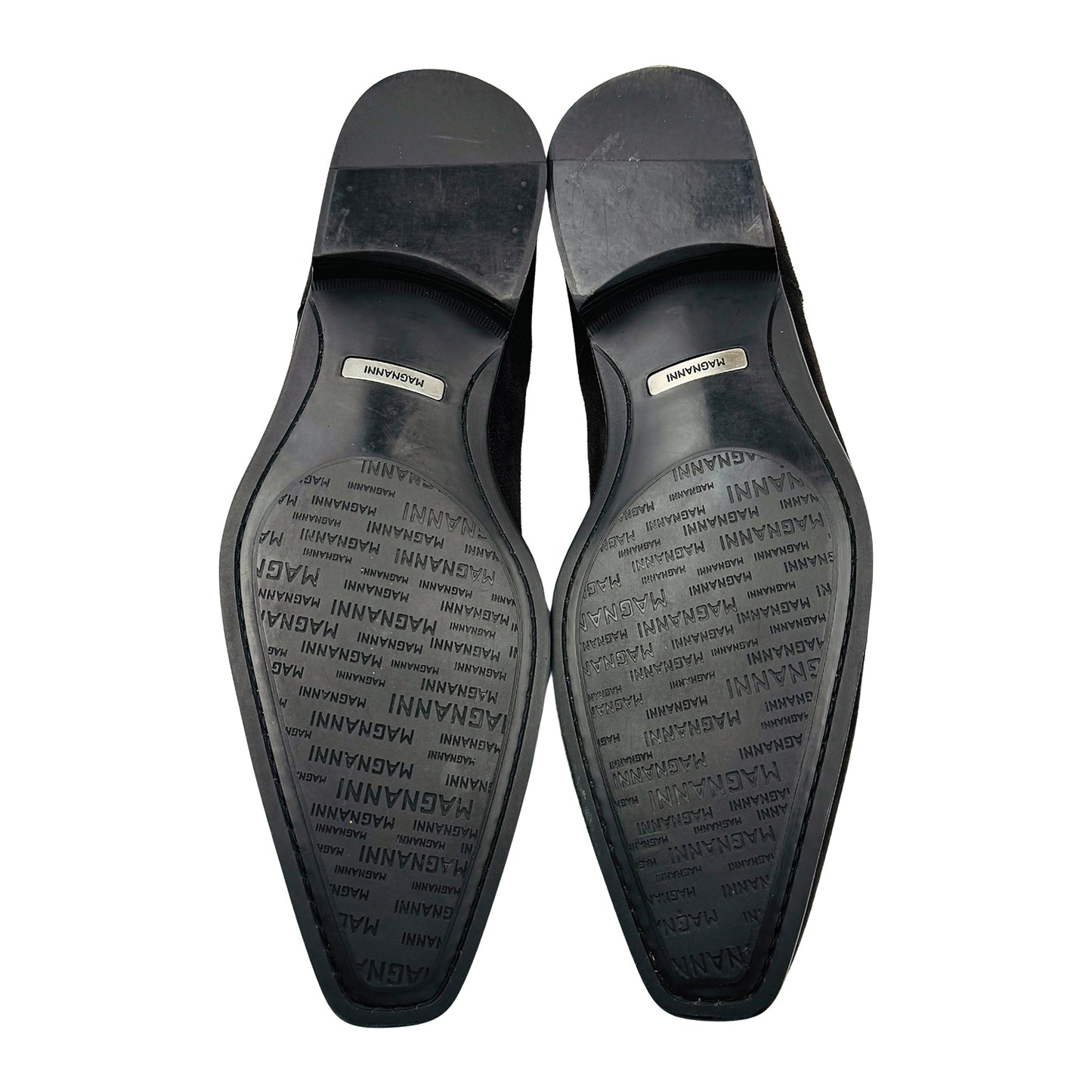 Magnanni Men's Suede Monk Strap Shoes (Size 44/44.5)