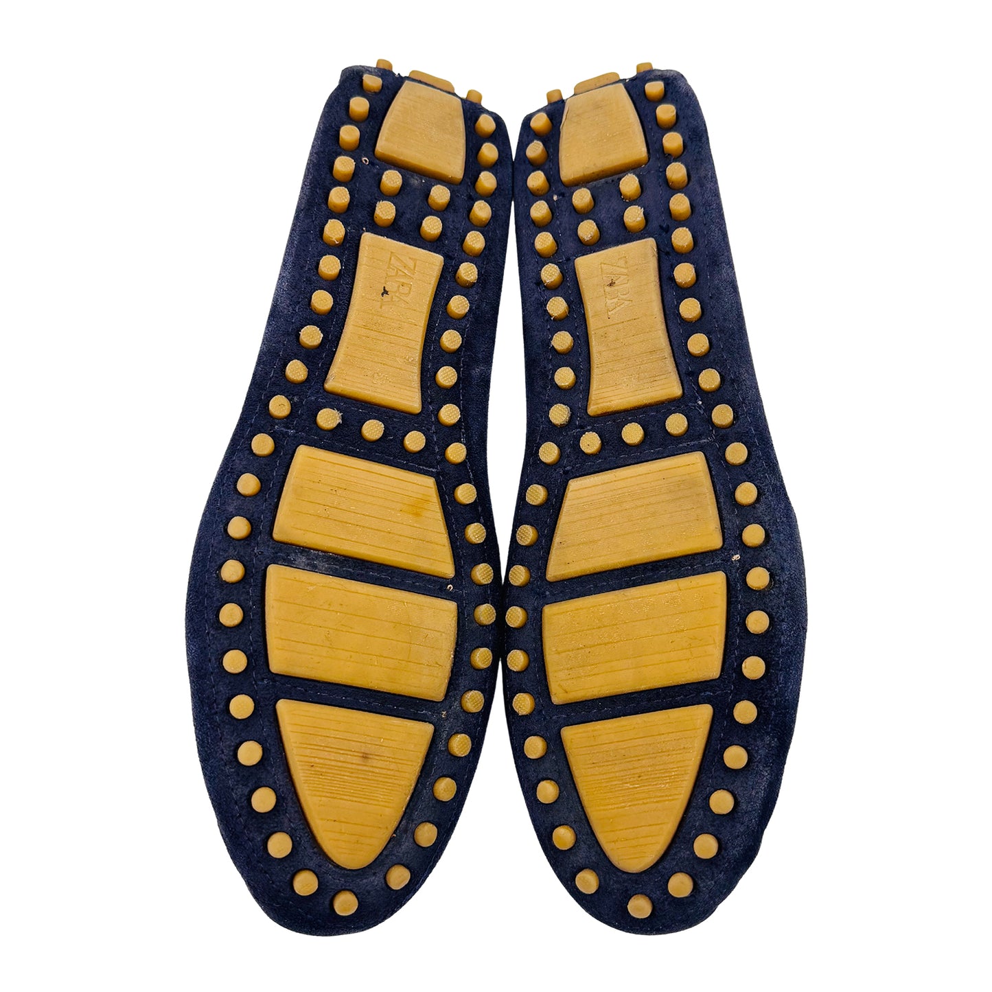 ZARA Men's Navy Blue Suede Loafer (Size 42.5/43)