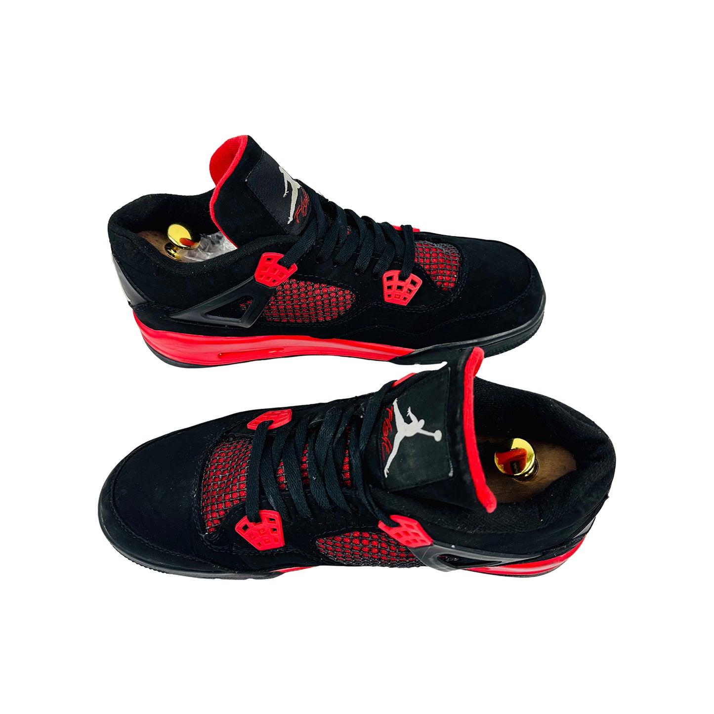 Nike Air Jordan 4 Retro 'Red Thunder' Sneakers (Size 45)