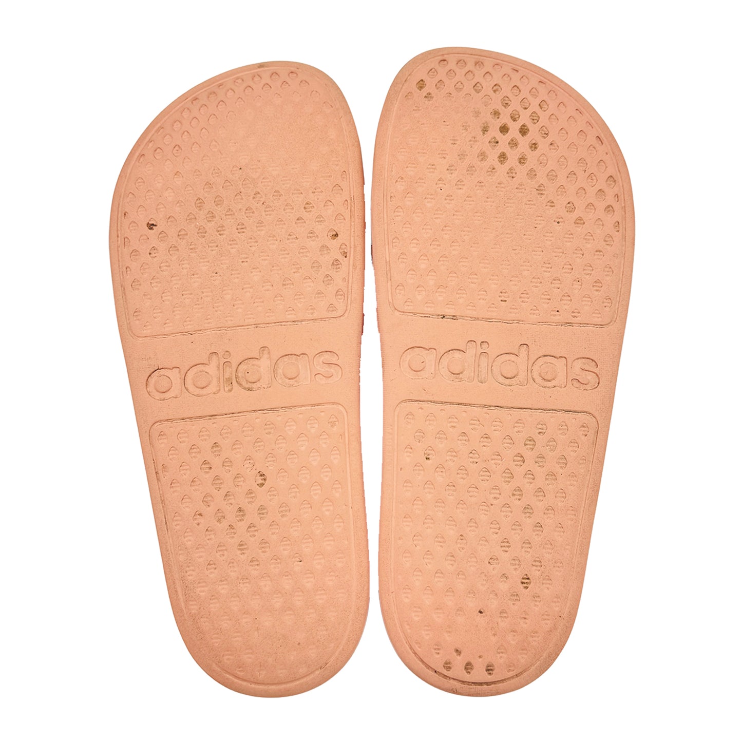 Adidas Adilette Aqua 'Peach' Foam Slides (Size 39)