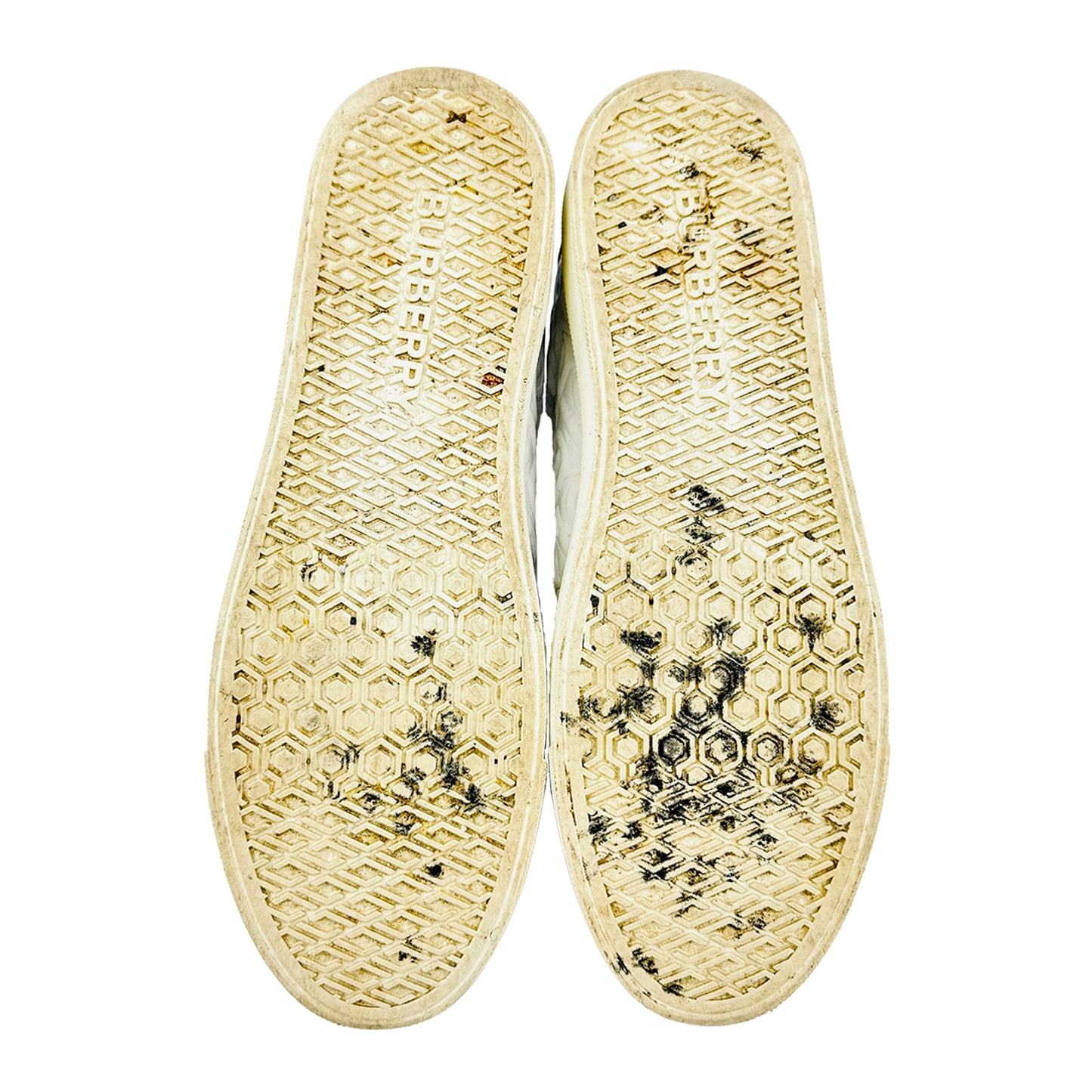 Burberry Albridge White Leather Sneakers (Size 39)