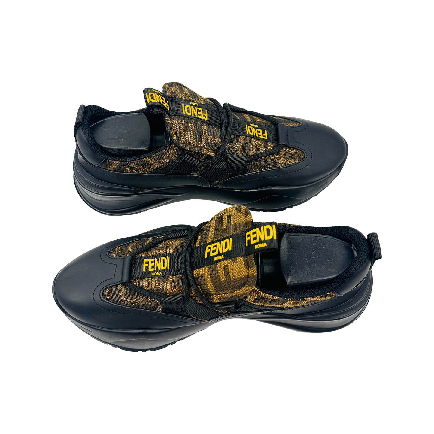 Fendi Flow Jacquard FF Motif Shoes (Size 40)