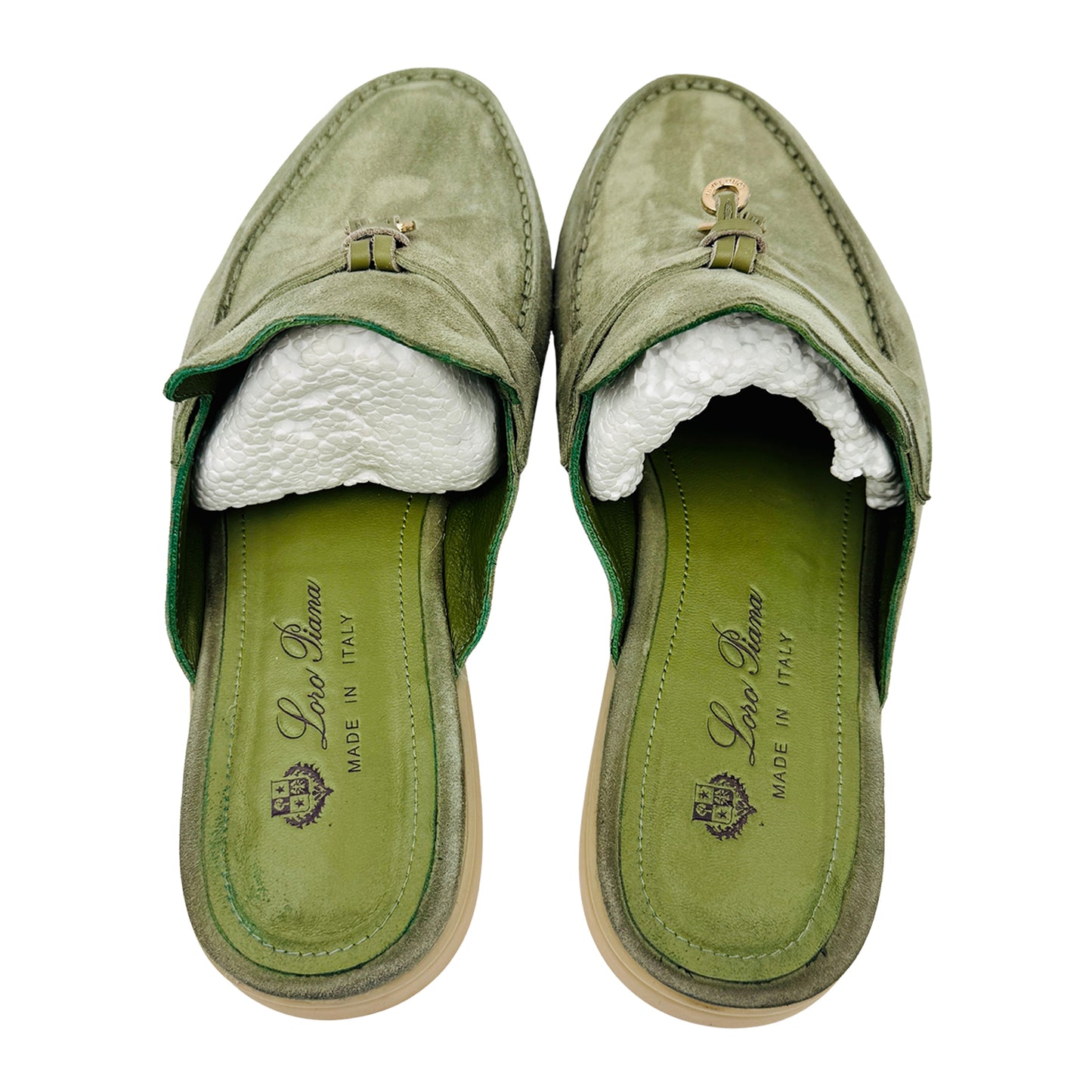Loro Piana Charms Walk Babouche Mules (Size 40/40.5)