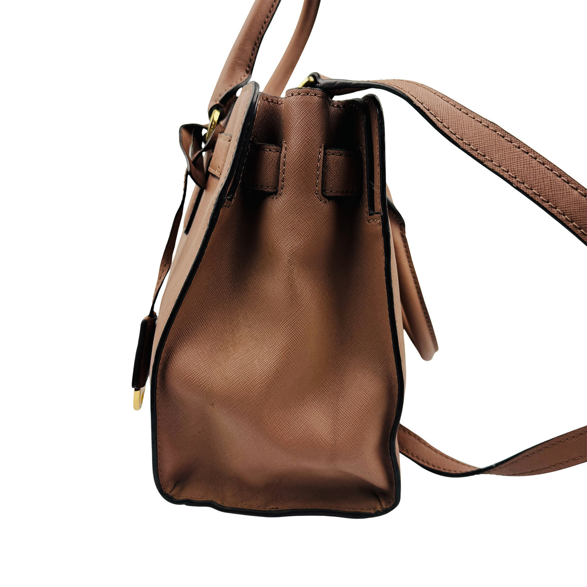 Michael Kors Dillon East-West Saffiano Leather Satchel Bag