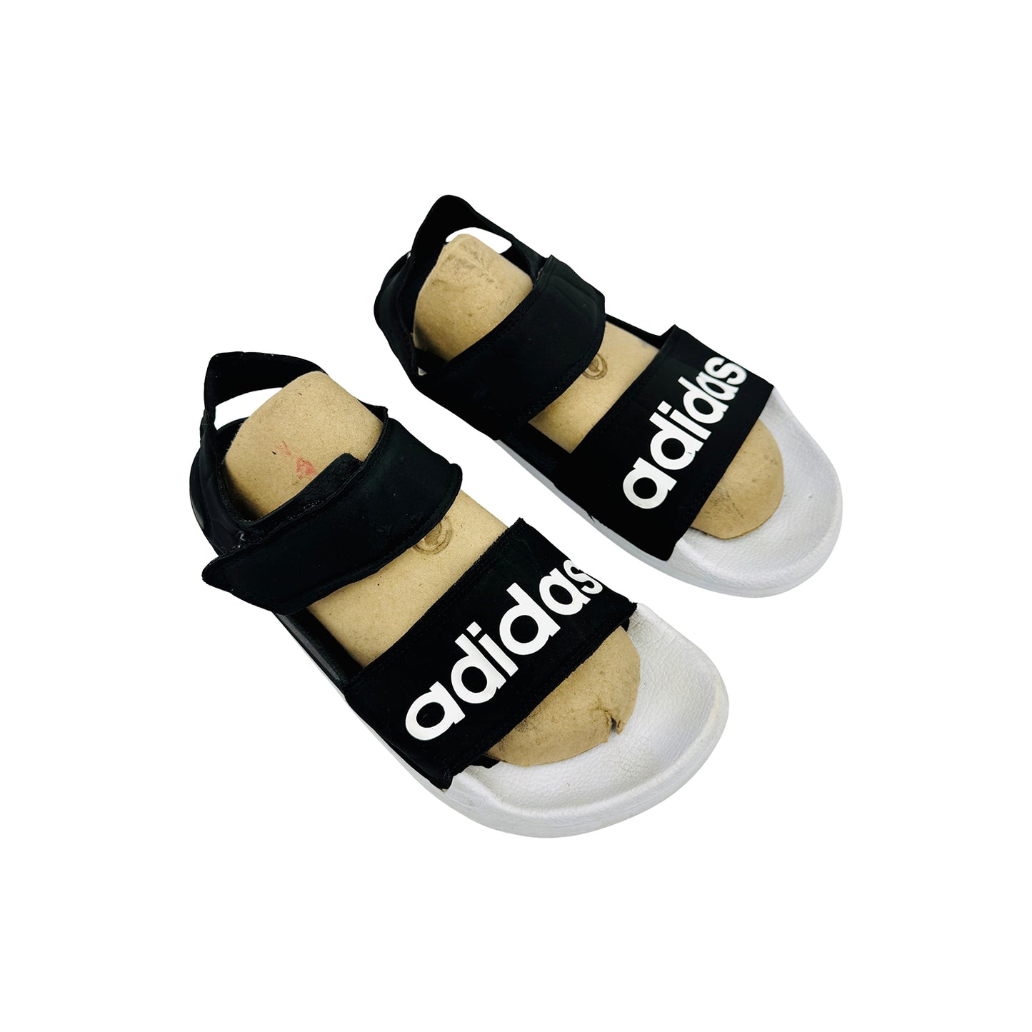 Adidas Adilette 'Black White' Sandals (Size 40.5) - F35416