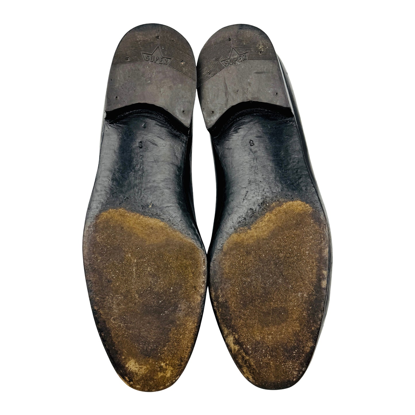 Moreschi Men's Black Leather Loafers (Size 42.5)
