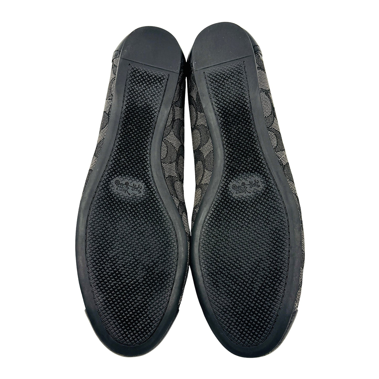 Coach Women's Chelsea Black Ballet Flats (Size 38)
