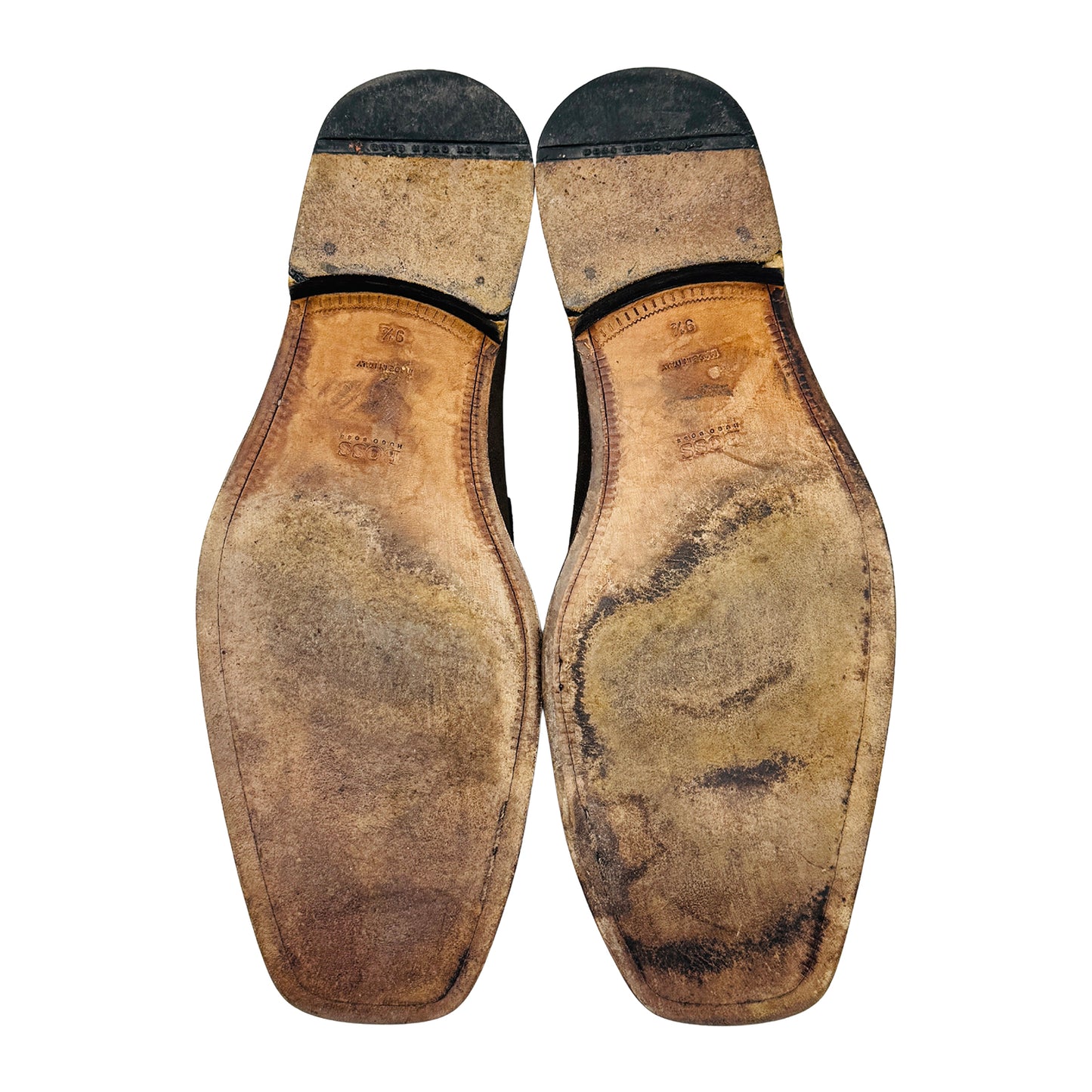 Hugo Boss Men's Brown Suede Horsebit Loafers (Size 43.5)