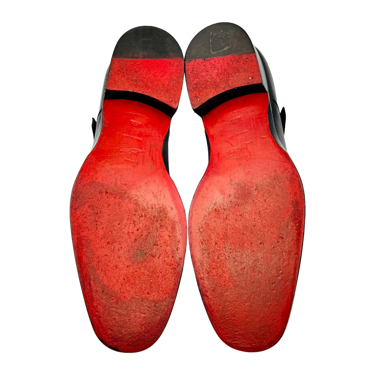 Christian Louboutin Dark Brown Single Monk Strap Shoes (Size 42)