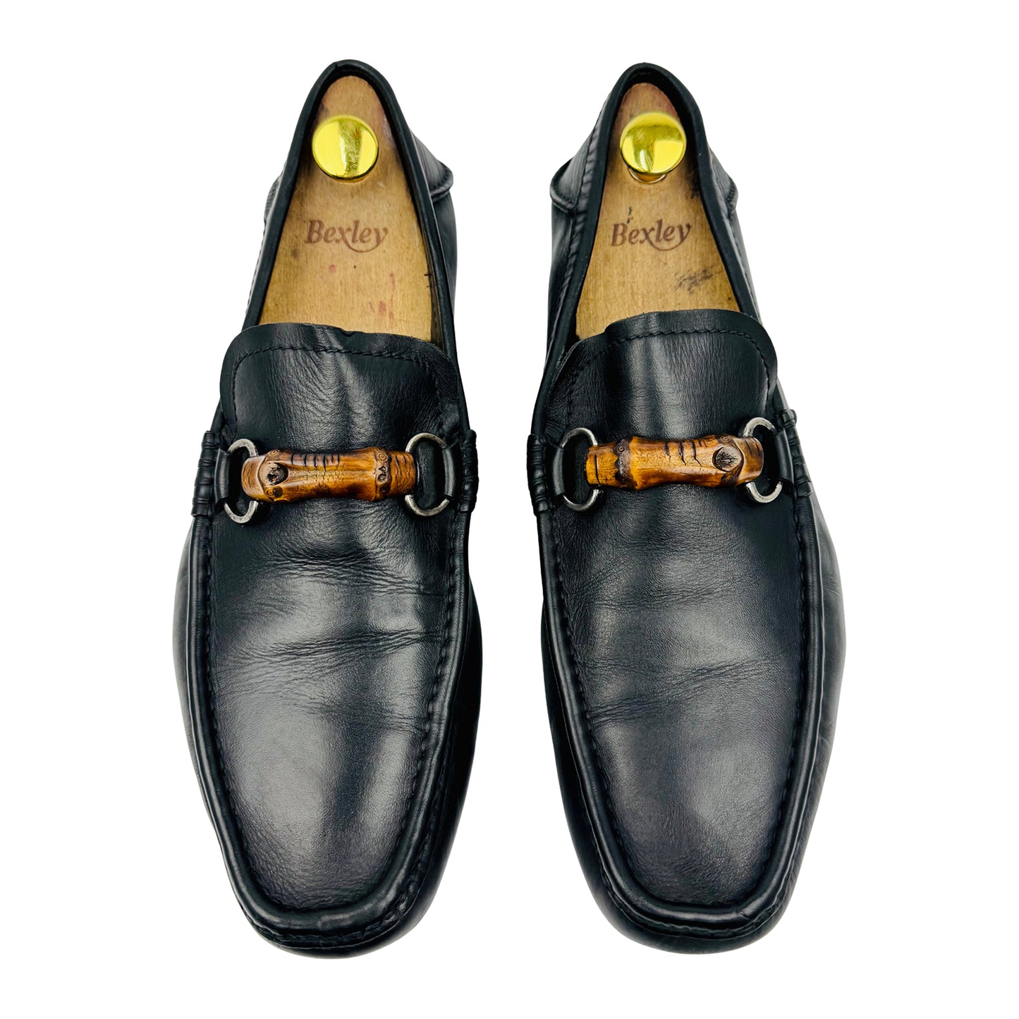 Gucci Bamboo Black Leather Loafer (Size 43/43.5)