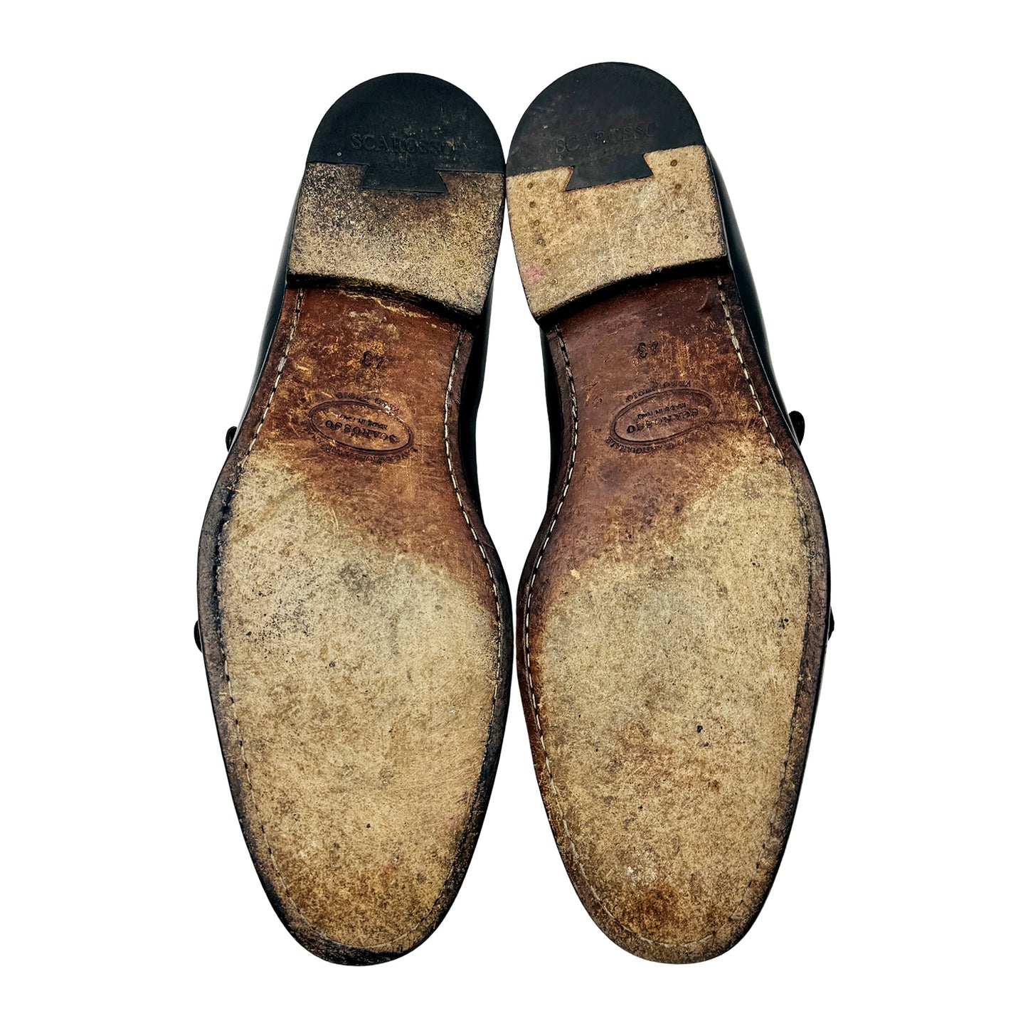 Scarosso Ernesto Double Monk Strap Loafers (Size 43/43.5)