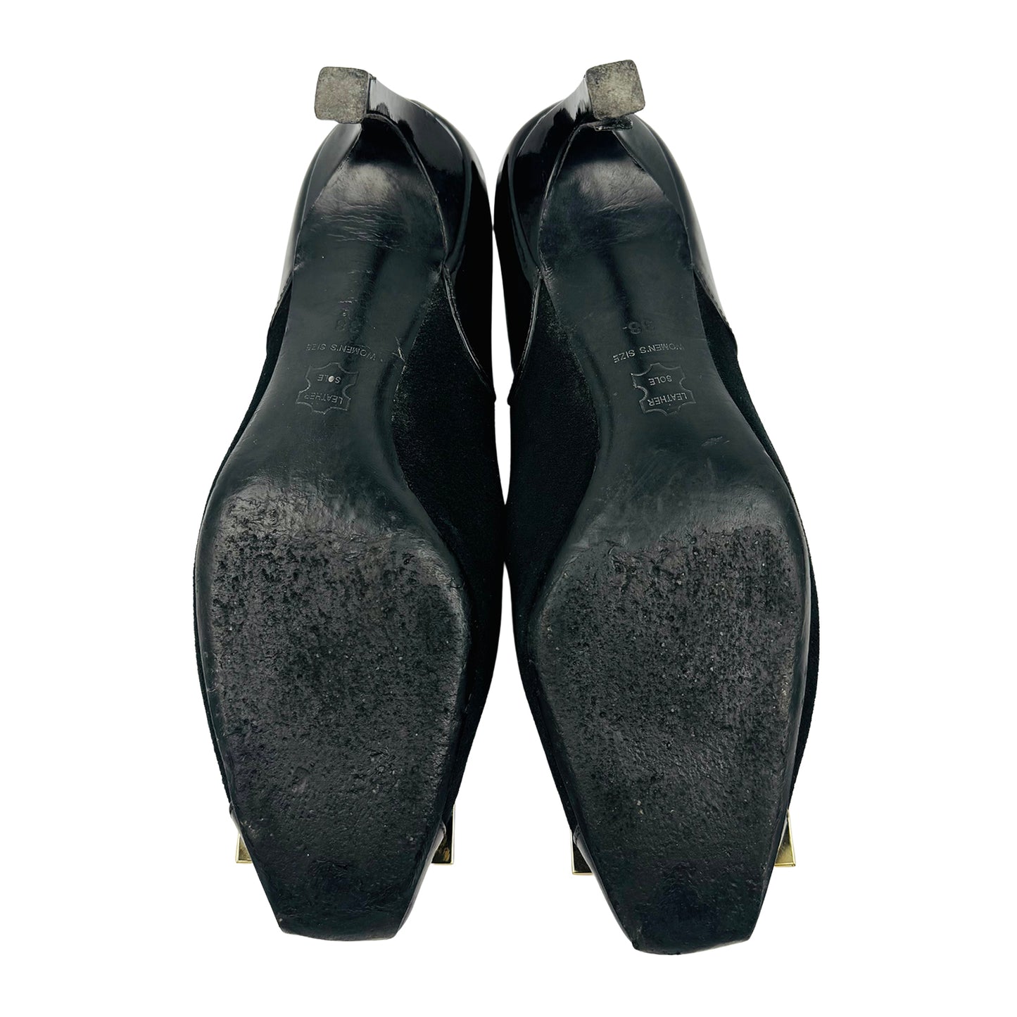 Roger Vivier Women's Trompette Black Heels (Size 38)