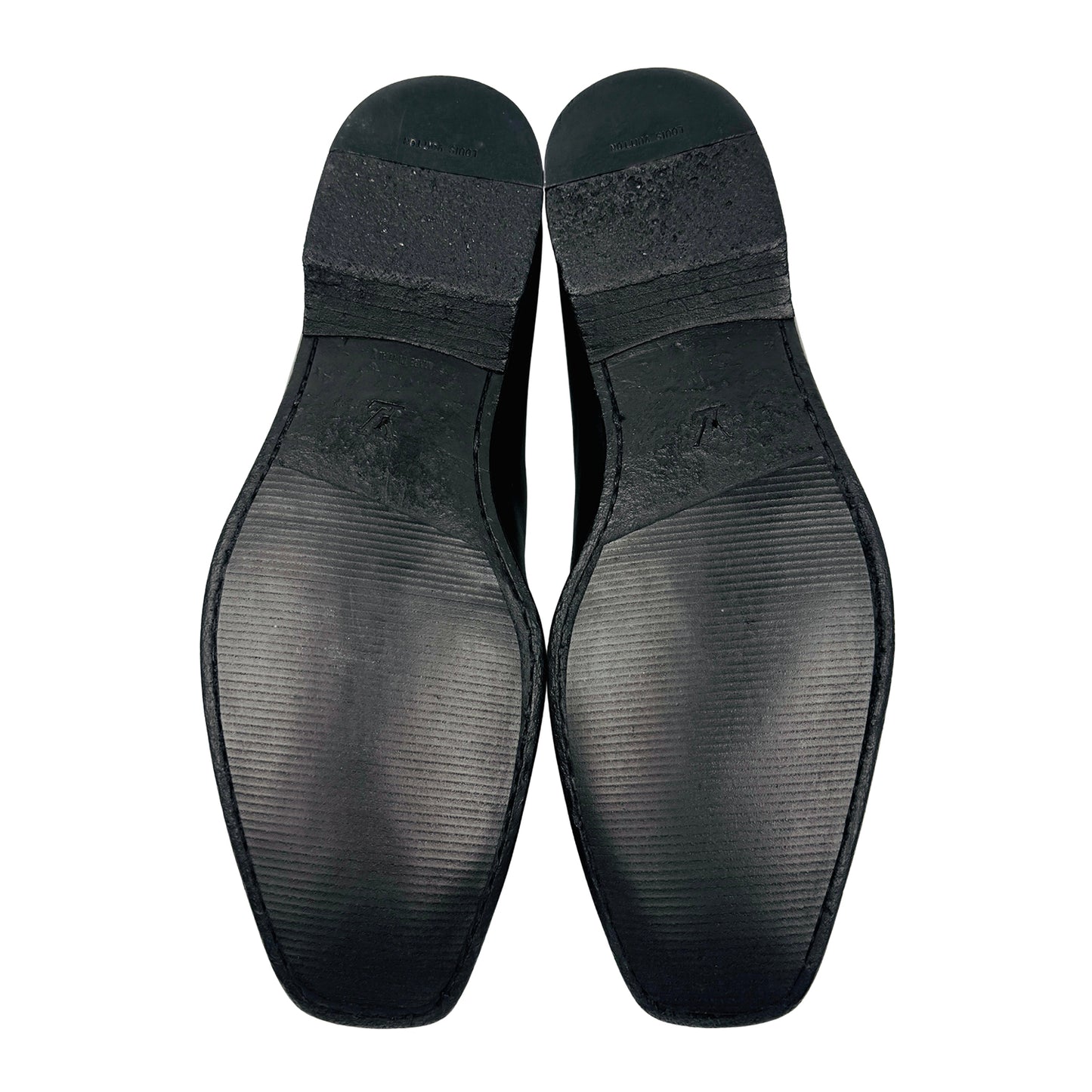 Louis Vuitton Men's Black Tassel Loafers (Size 44)