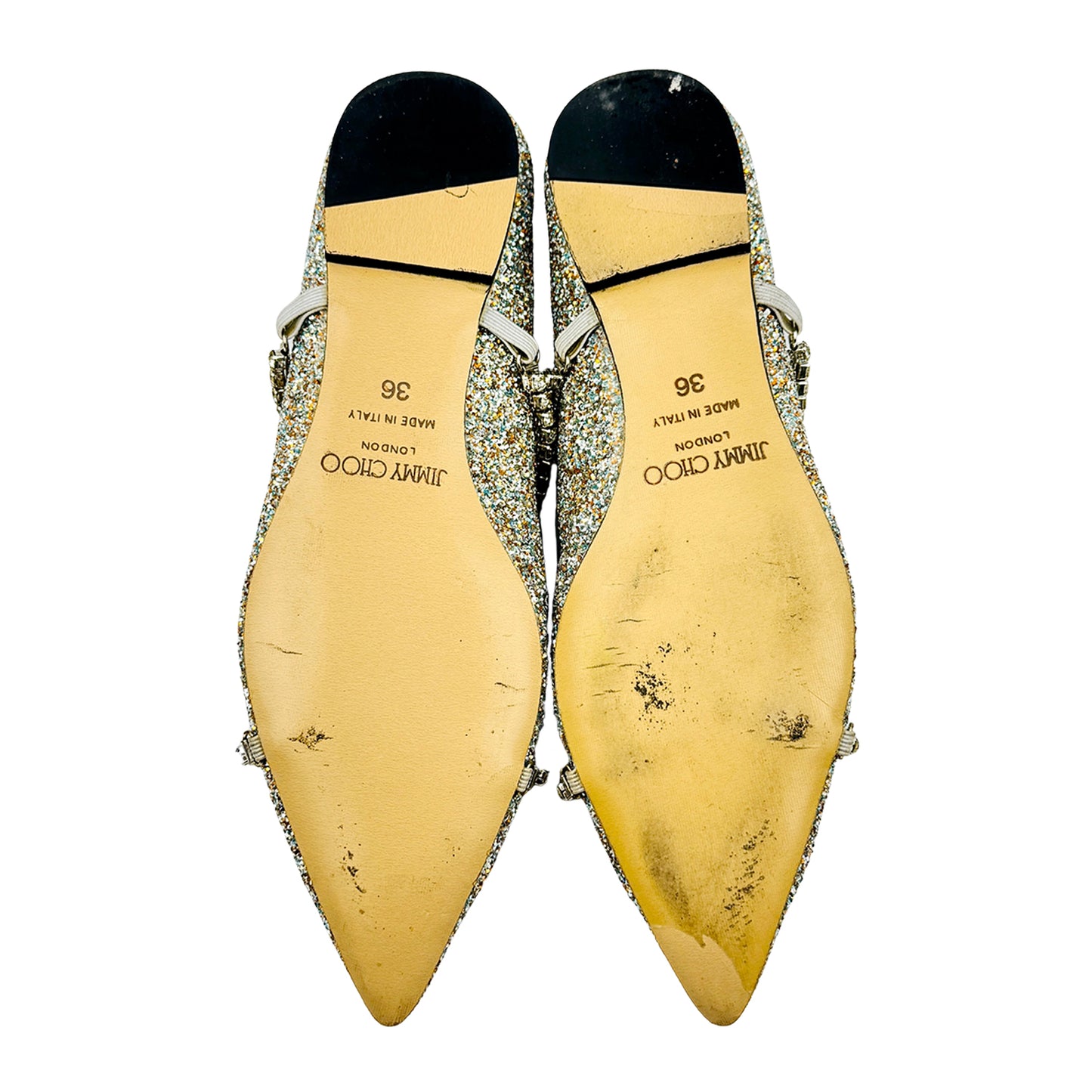 Jimmy Choo Women's Genevi Ballet Flats (Size 36)