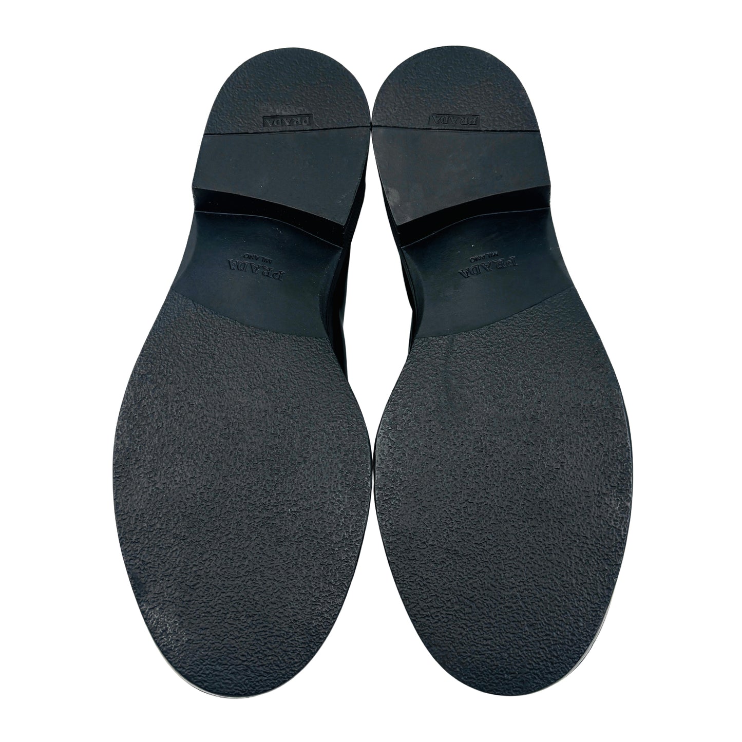 Prada Black Patent Leather Loafers (Size 38.5/39)