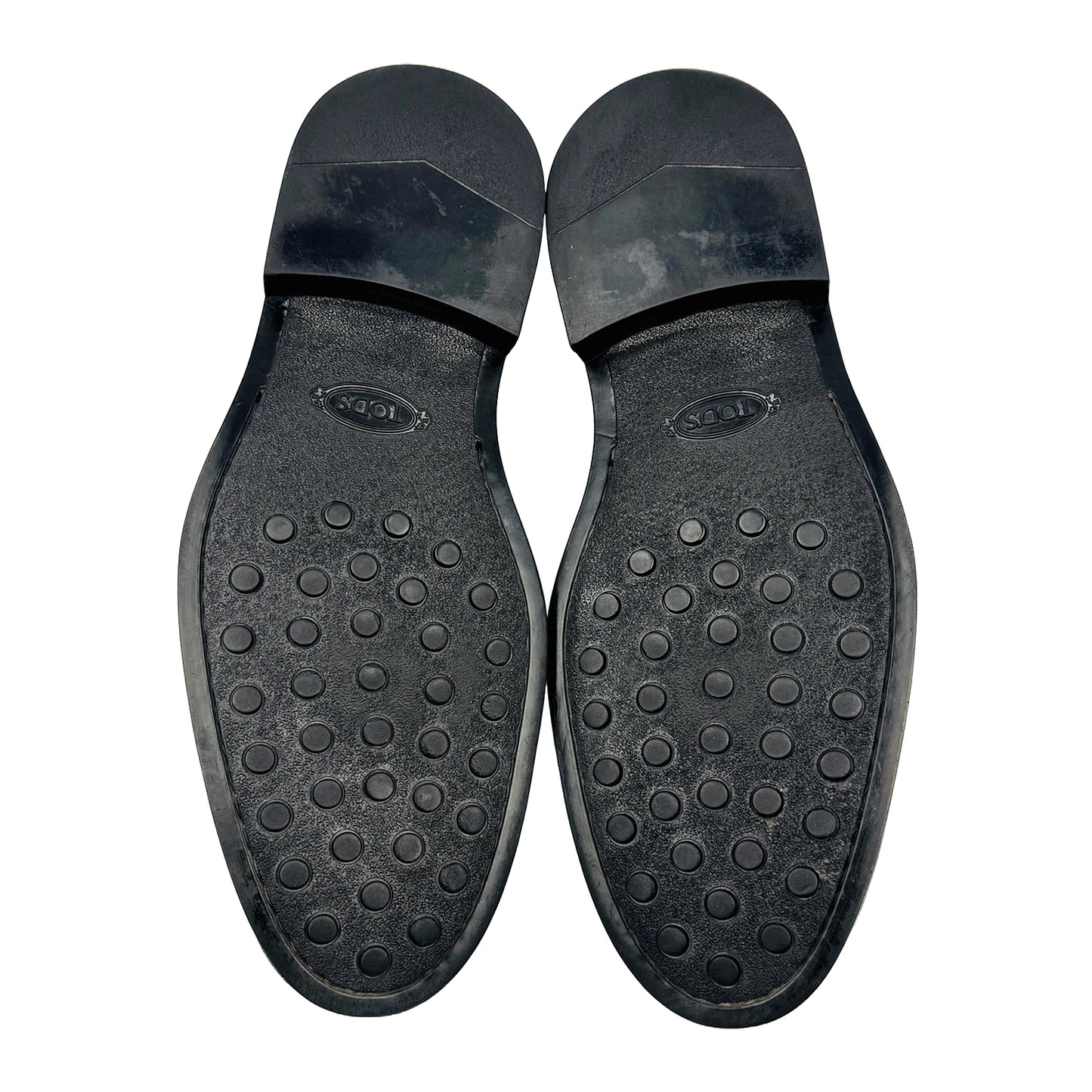 Outsole image of Tod's Men's Monkstrap Textured Leather Loafers (Size 41/41.5)
