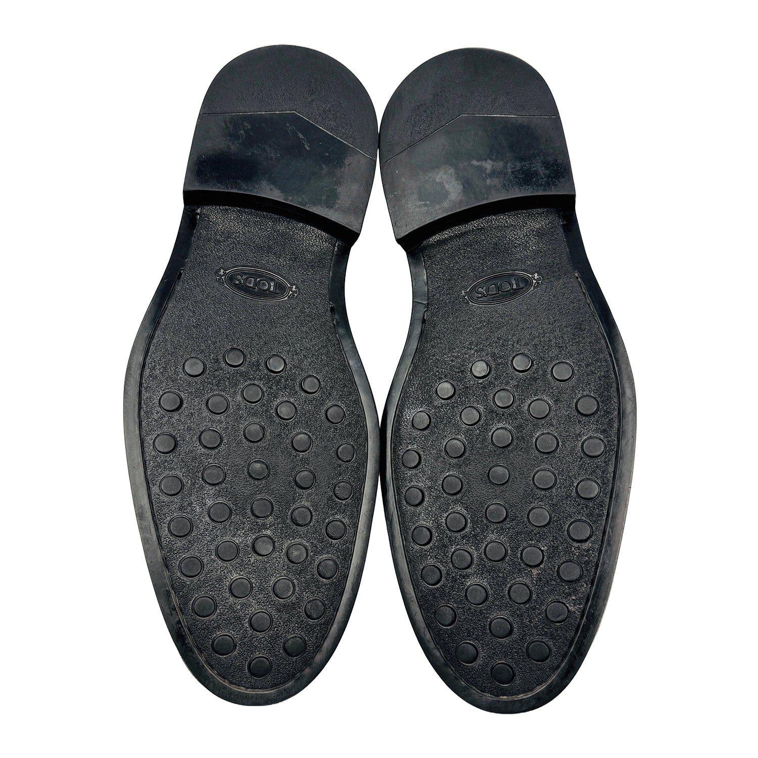 Outsole image of Tod's Men's Monkstrap Textured Leather Loafers (Size 41/41.5)