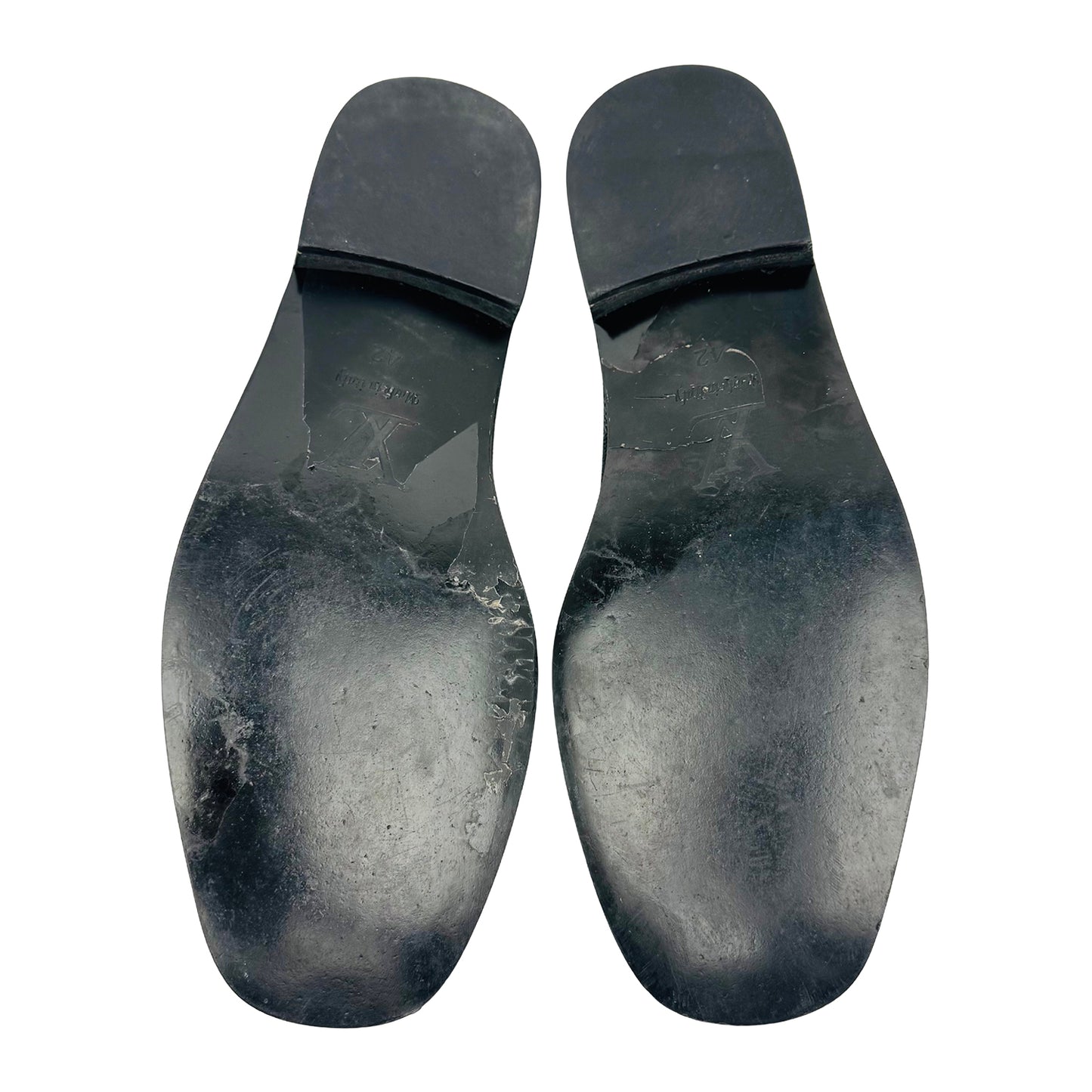 Louis Vuitton Major Damier Graphite Loafers (Size 42)