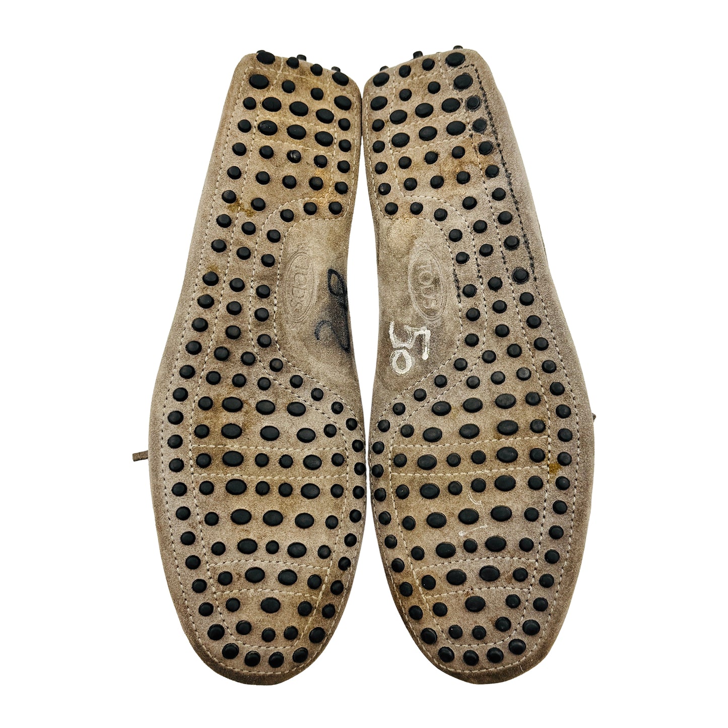 Tod's Men's 'Slate Grey' Gommino Loafers (Size 42.5)