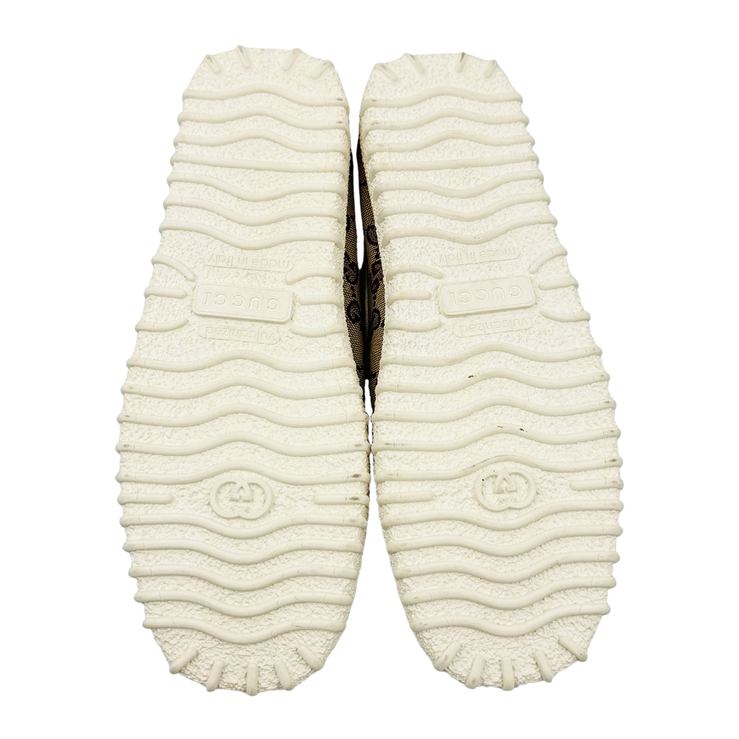 Gucci Brown GG Supreme Horsebit Loafers (Size 41) - 655516