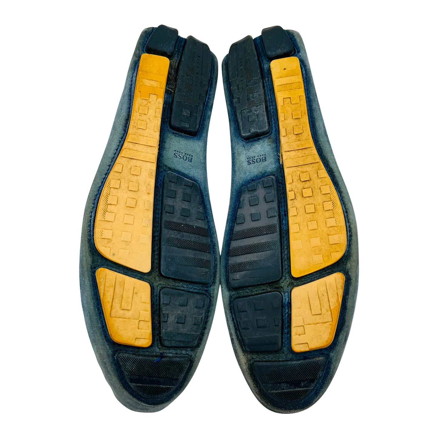 Hugo Boss Men's Penny Blue Suede Loafers (Size 42/42.5)