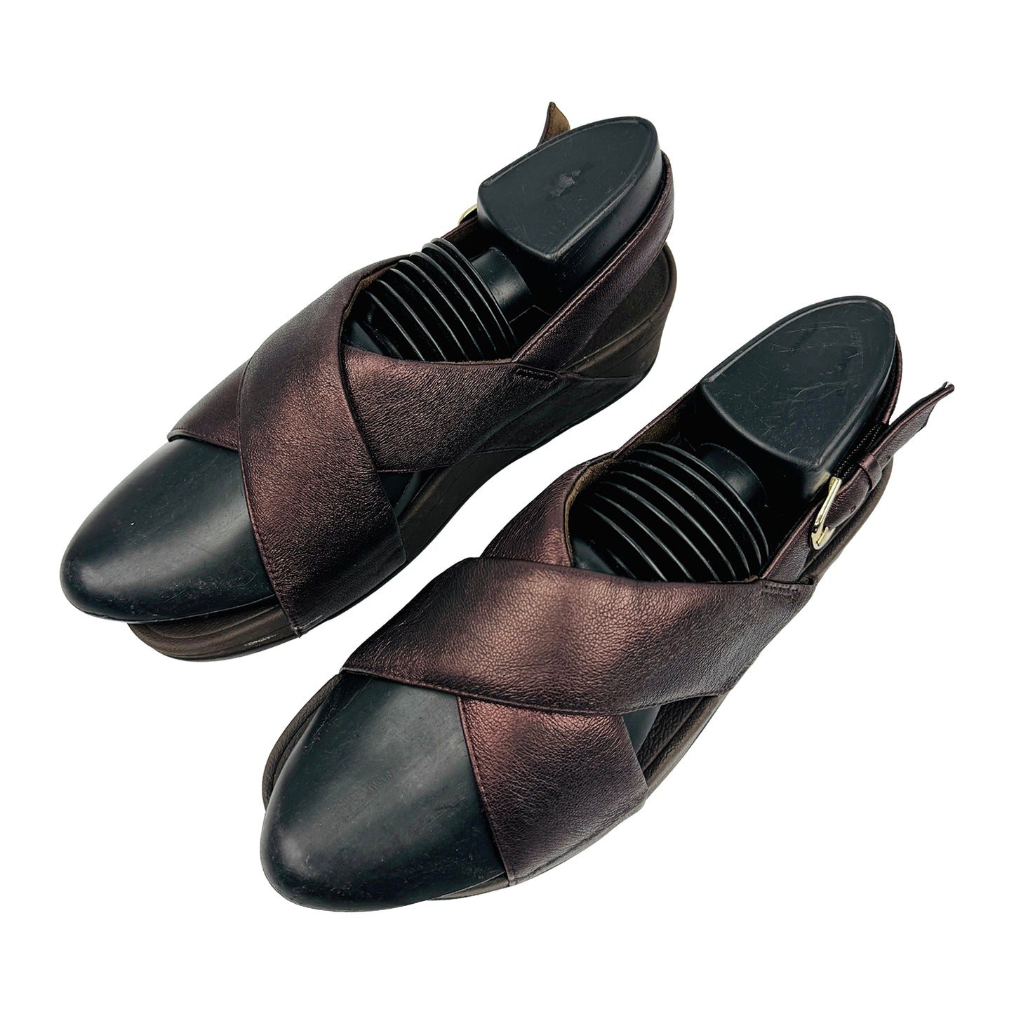 FitFlop Women's Dark Brown Sandals (Size 37) - K03-806