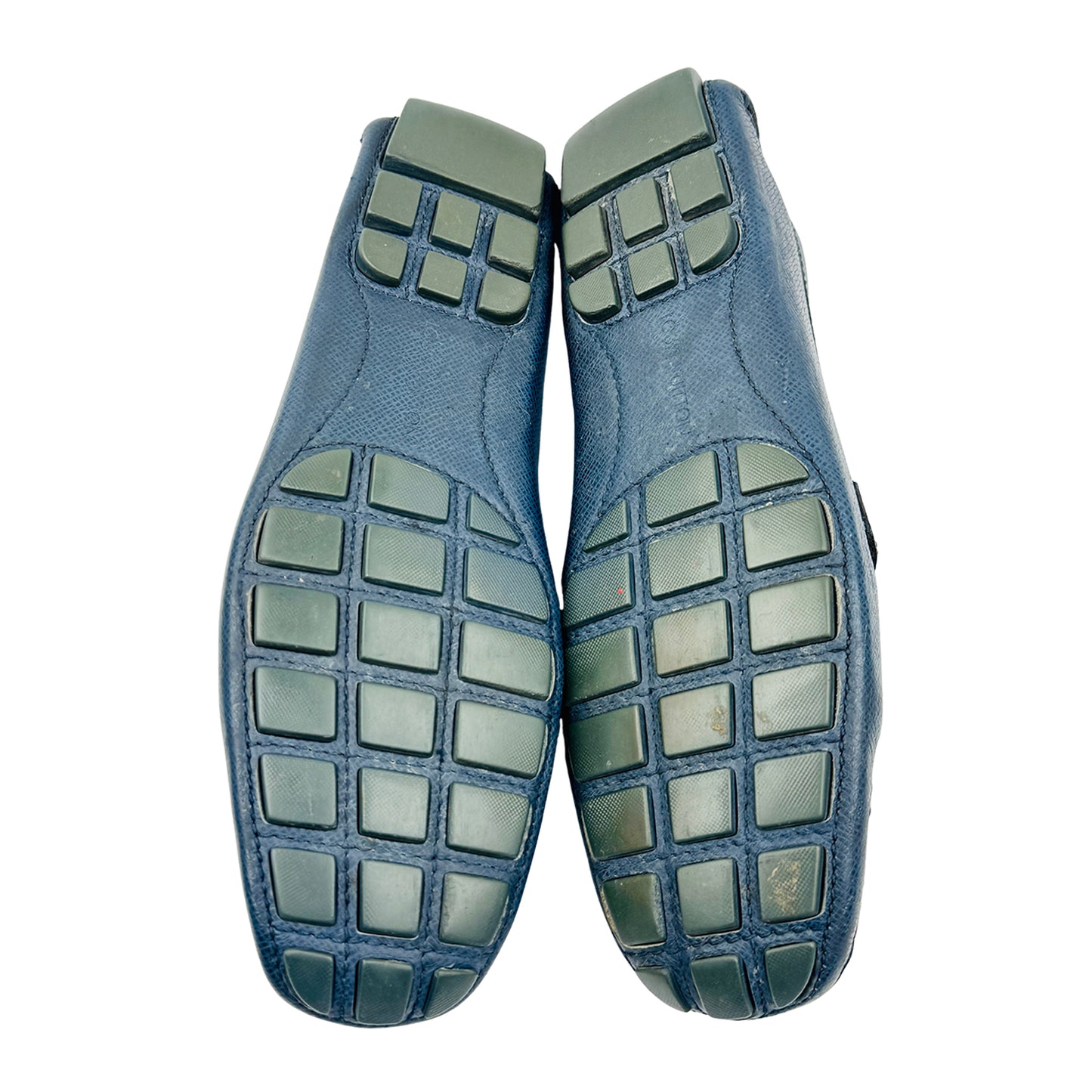 Louis Vuitton Blue Monte Carlo Loafers (Size 43.5)