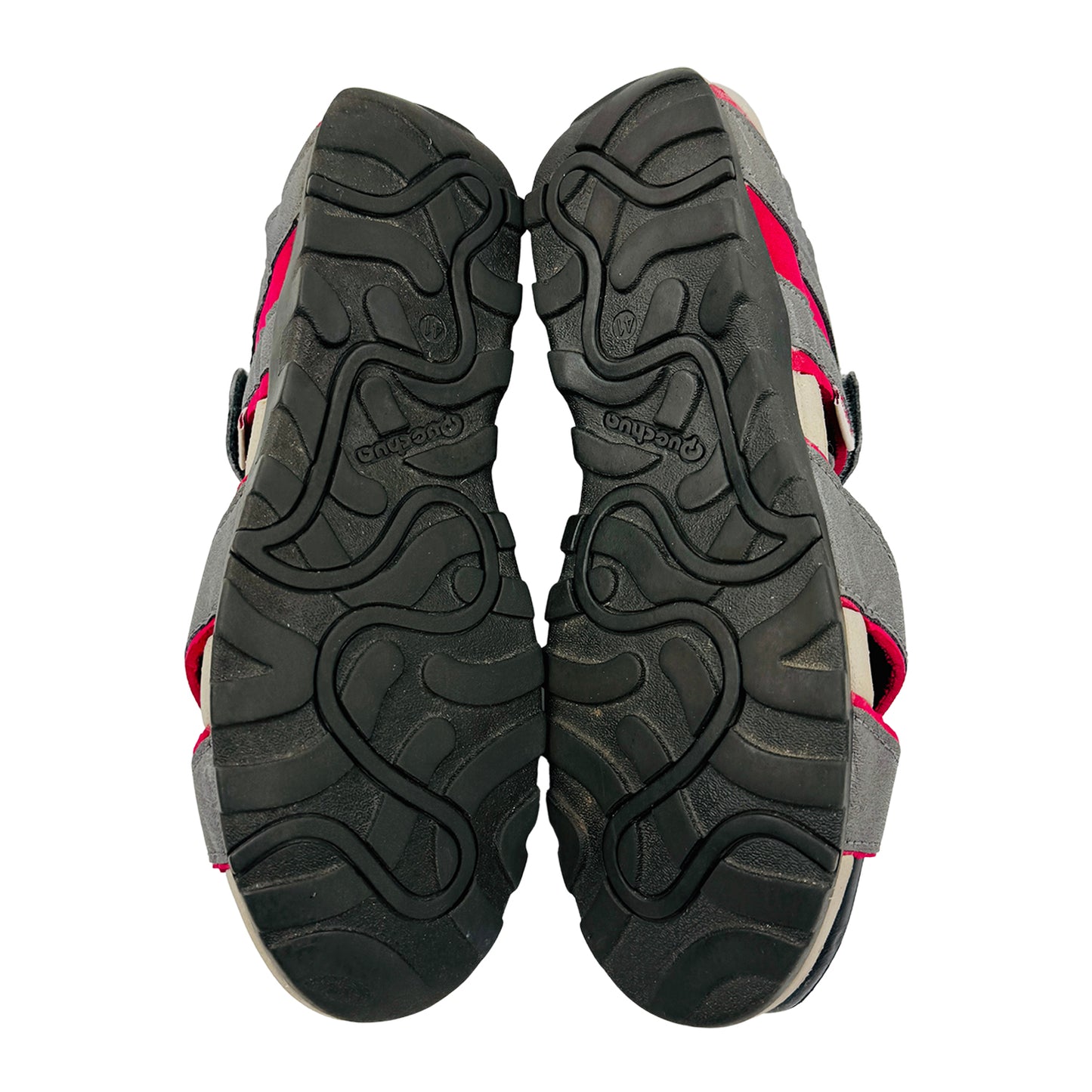 Decathlon Quechua Grey Leather Hiking Sandals (Size 41)