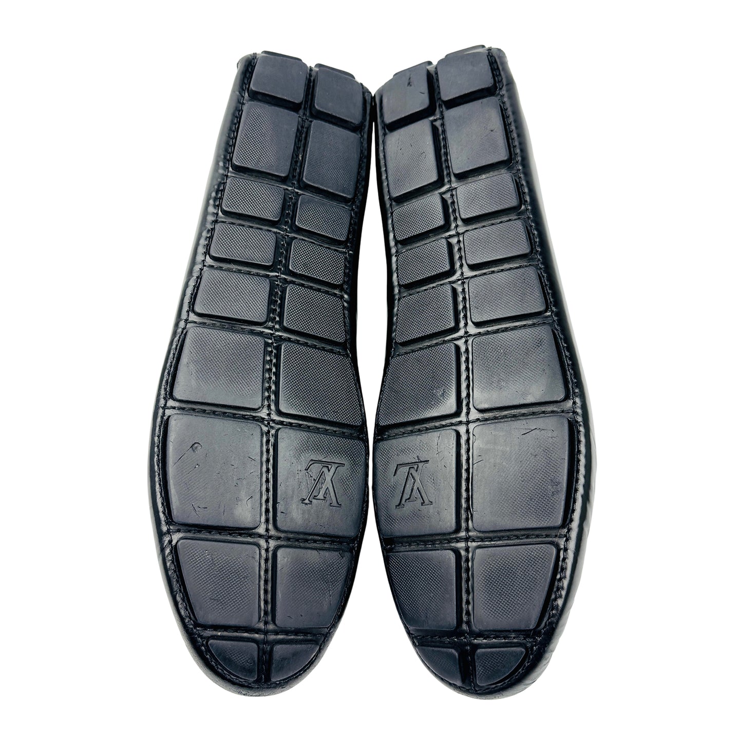 Louis Vuitton Men's Black Italian Loafers (Size 43)